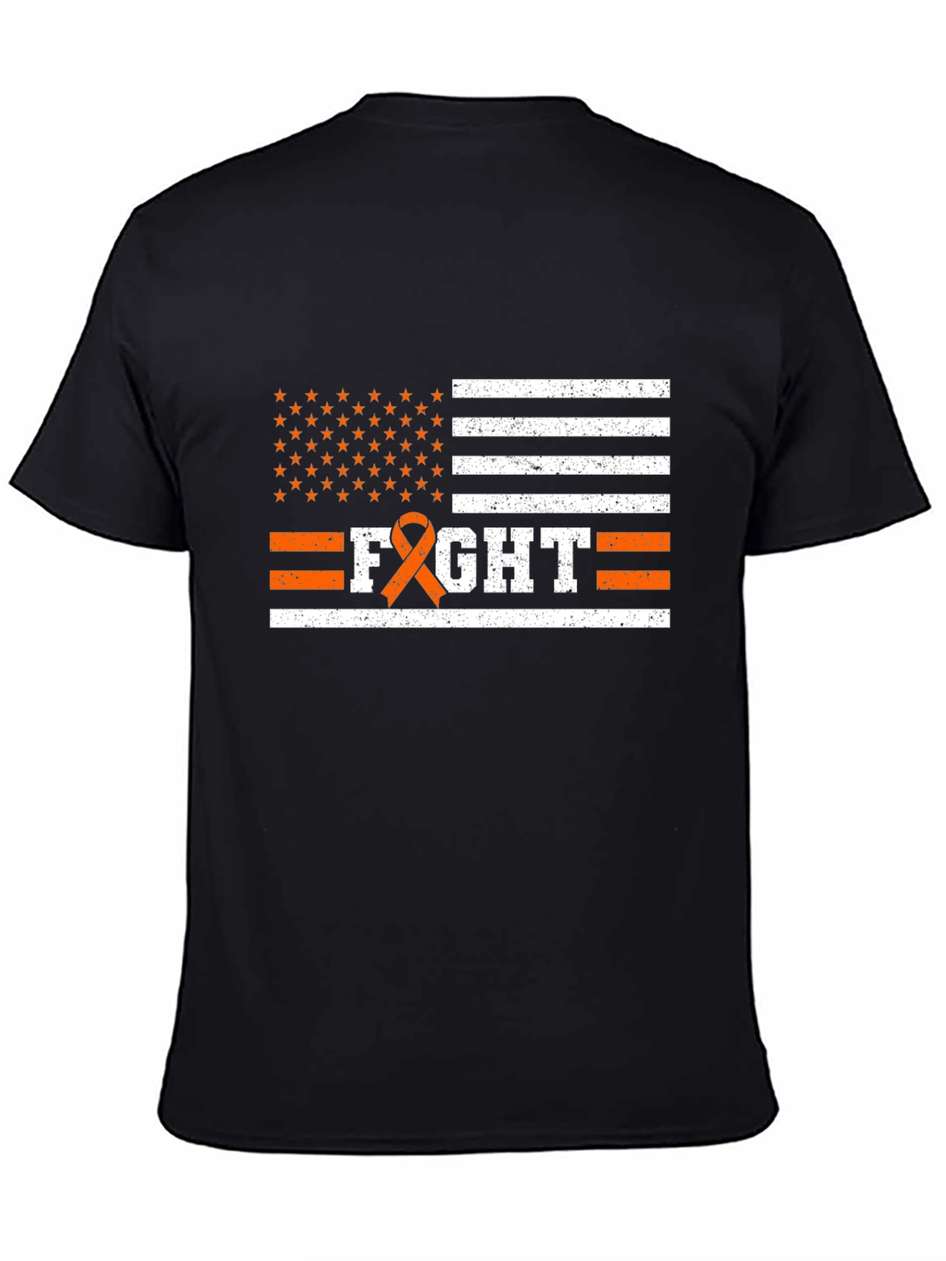 Fight Cancer Awareness T-Shirt Black