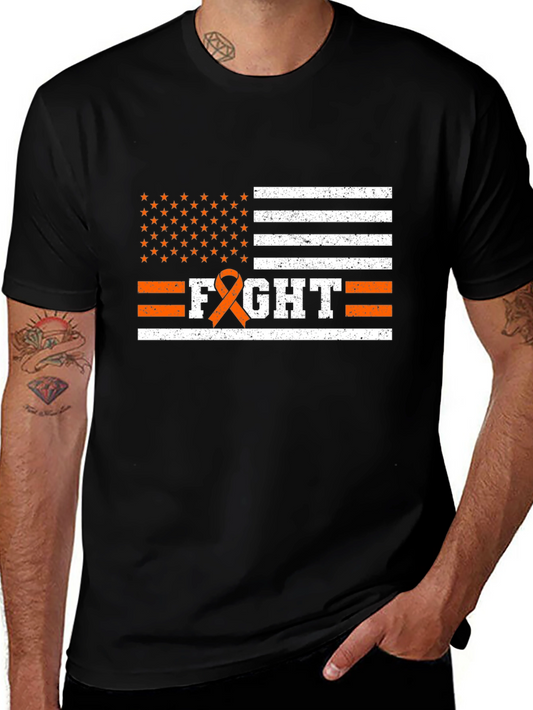 Fight Cancer Awareness T-Shirt Black