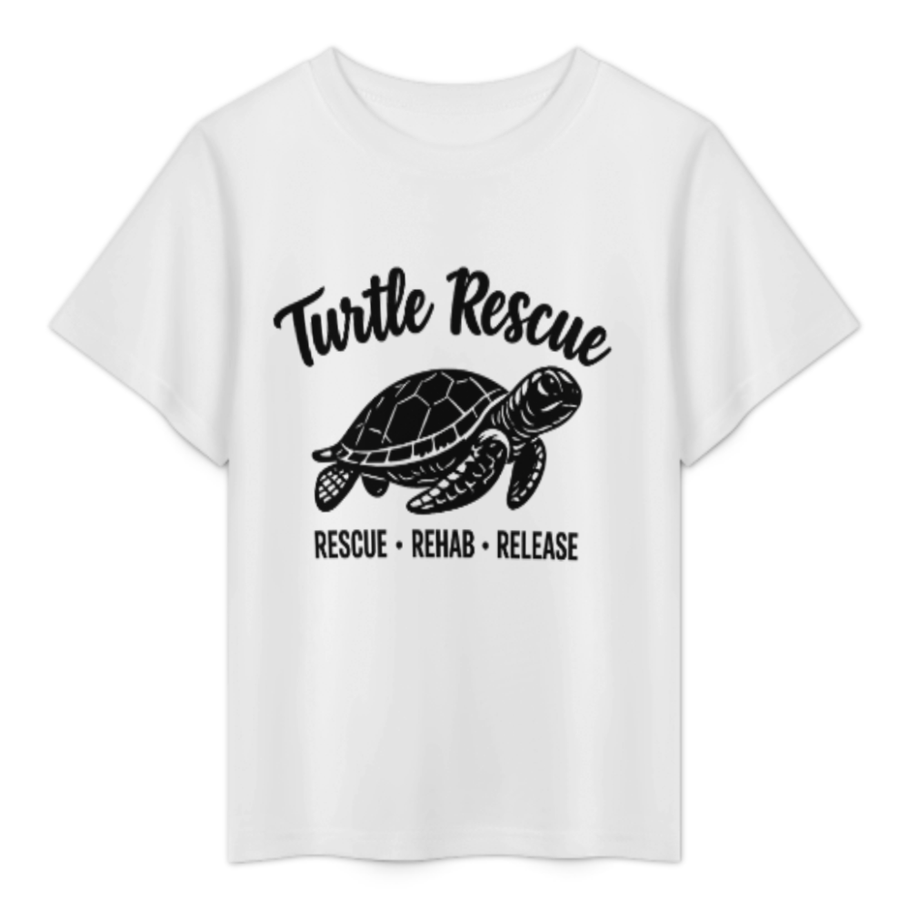 Turtle Rescue Sea Turtle Conservation T-Shirt – Rescue • Rehab • Release Graphic Tee(z1207)