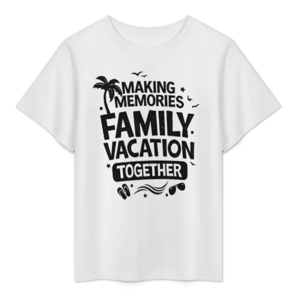 Making Memories Family Vacation Together Graphic Tee | Matching Family Trip Shirt(z1196)