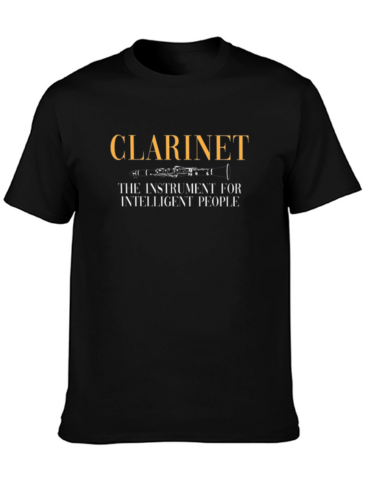 Clarinet T-Shirt: The Instrument for Intelligent People