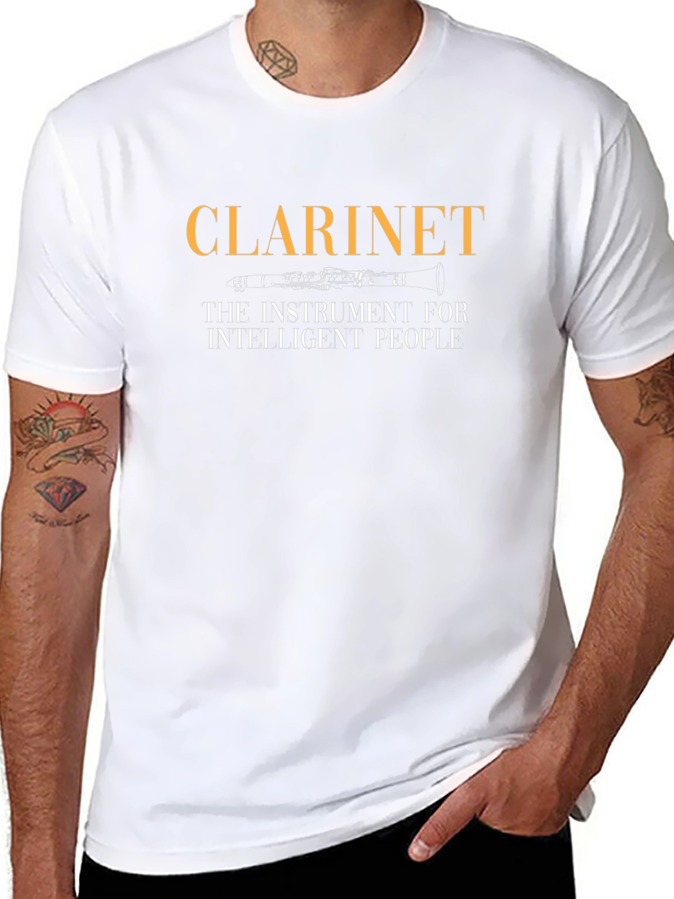Clarinet T-Shirt: The Instrument for Intelligent People