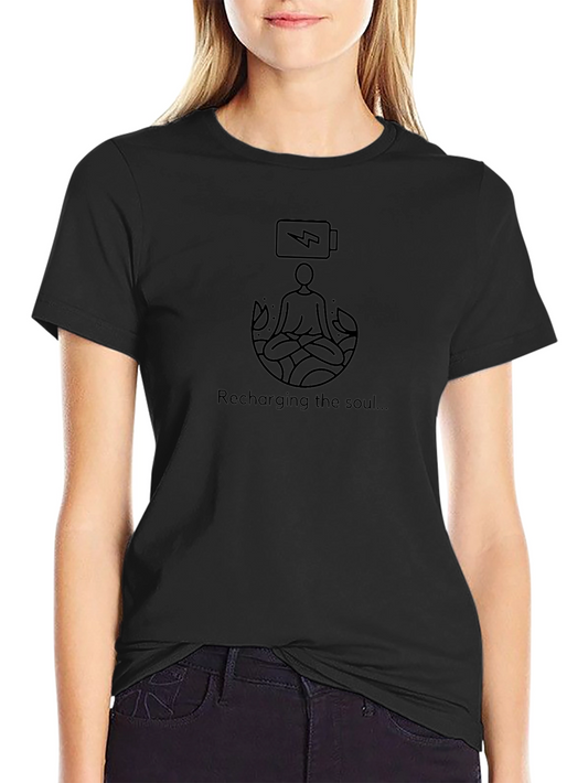Recharging Soul T-Shirt - Meditate in Style
