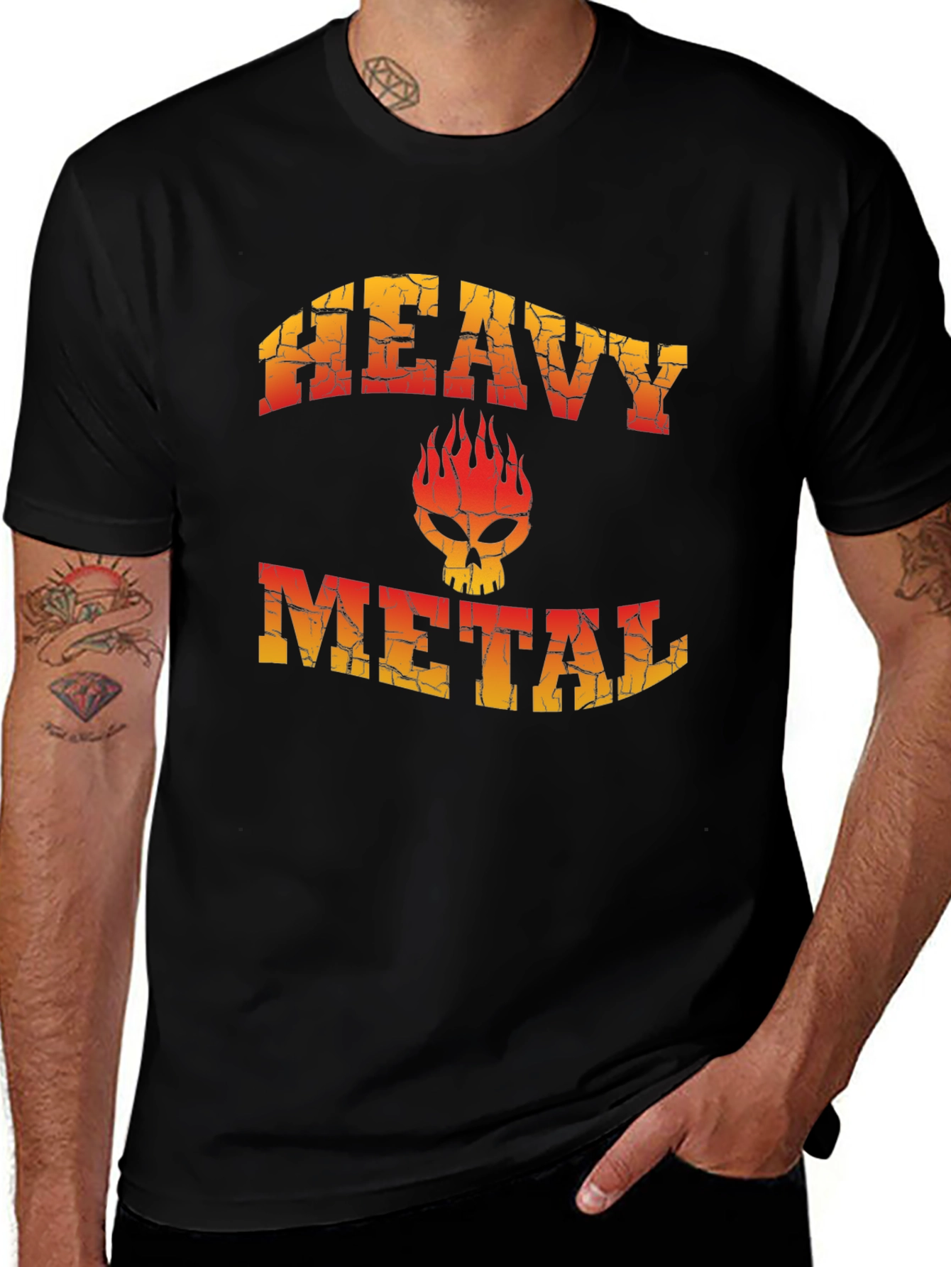 Heavy Metal Graphic T-Shirt