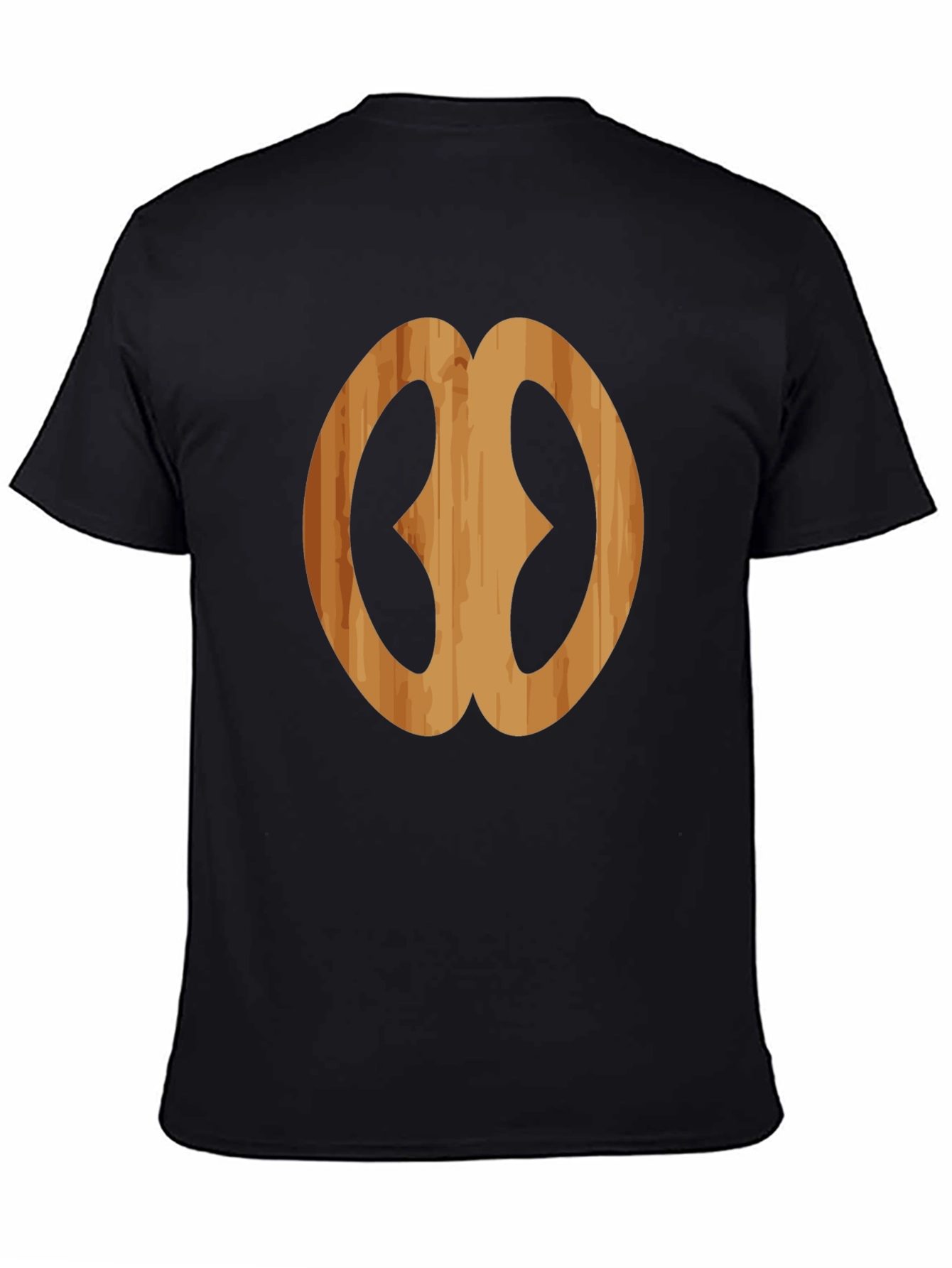 Wooden Adinkra Symbol Black T-Shirt
