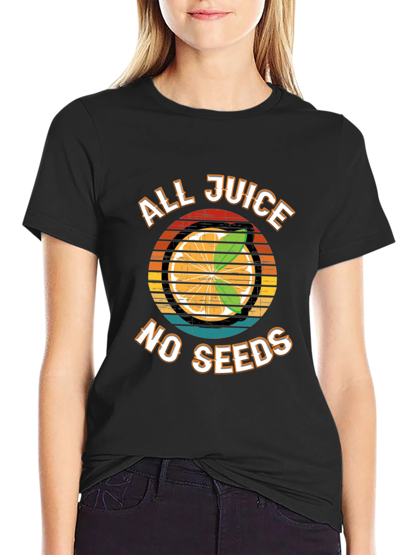 All Juice No Seeds Graphic T-Shirt