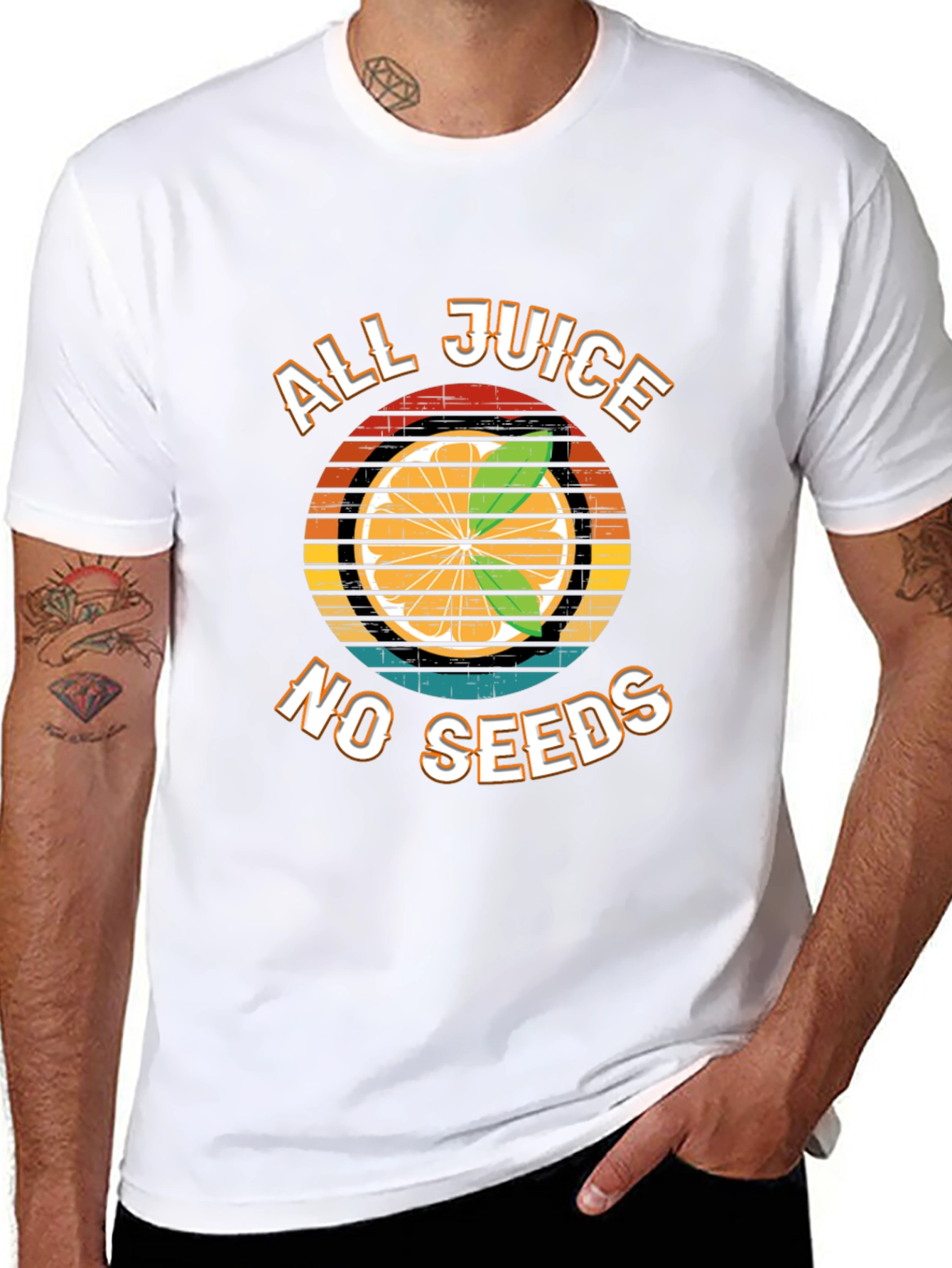 All Juice No Seeds Graphic T-Shirt