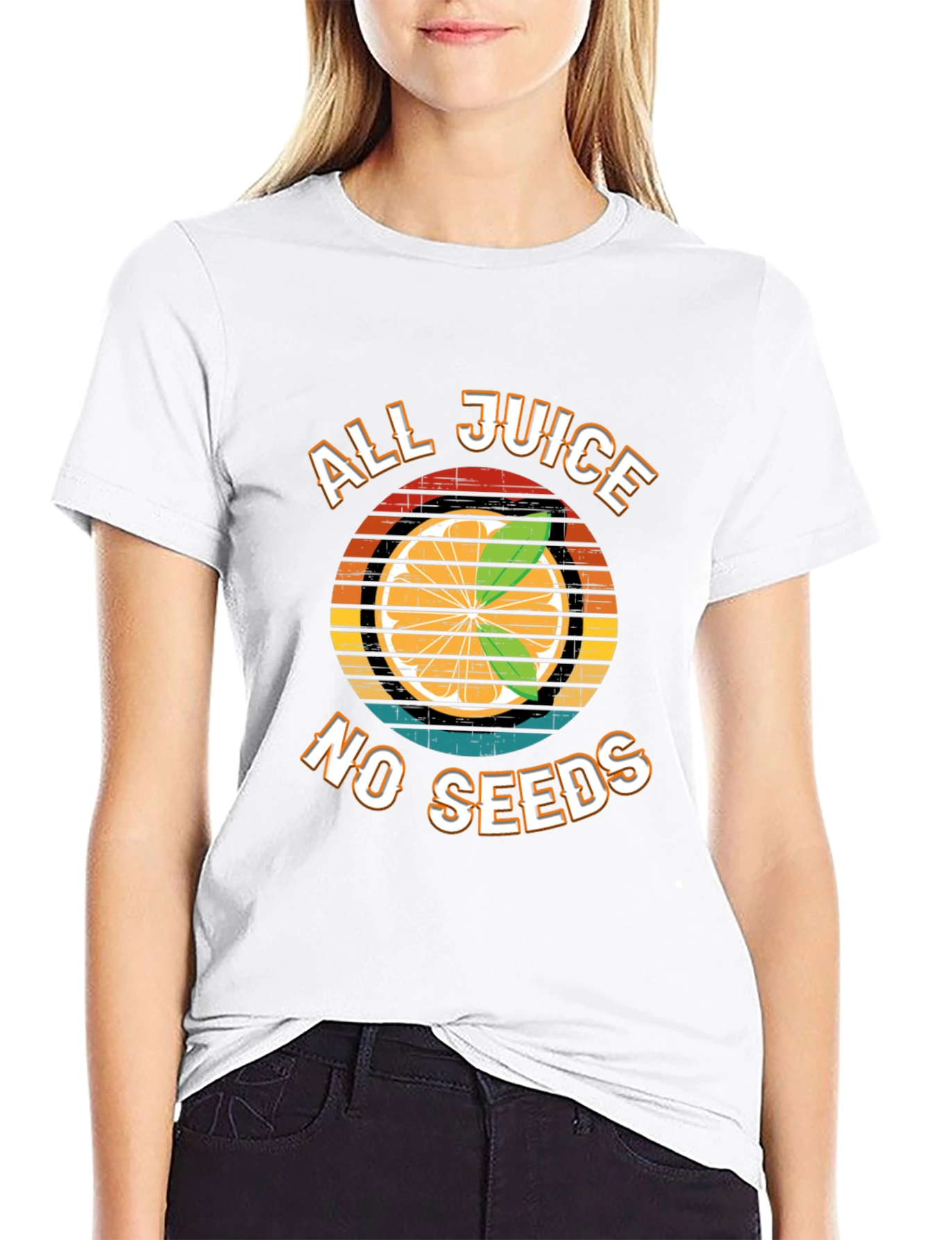 All Juice No Seeds Graphic T-Shirt