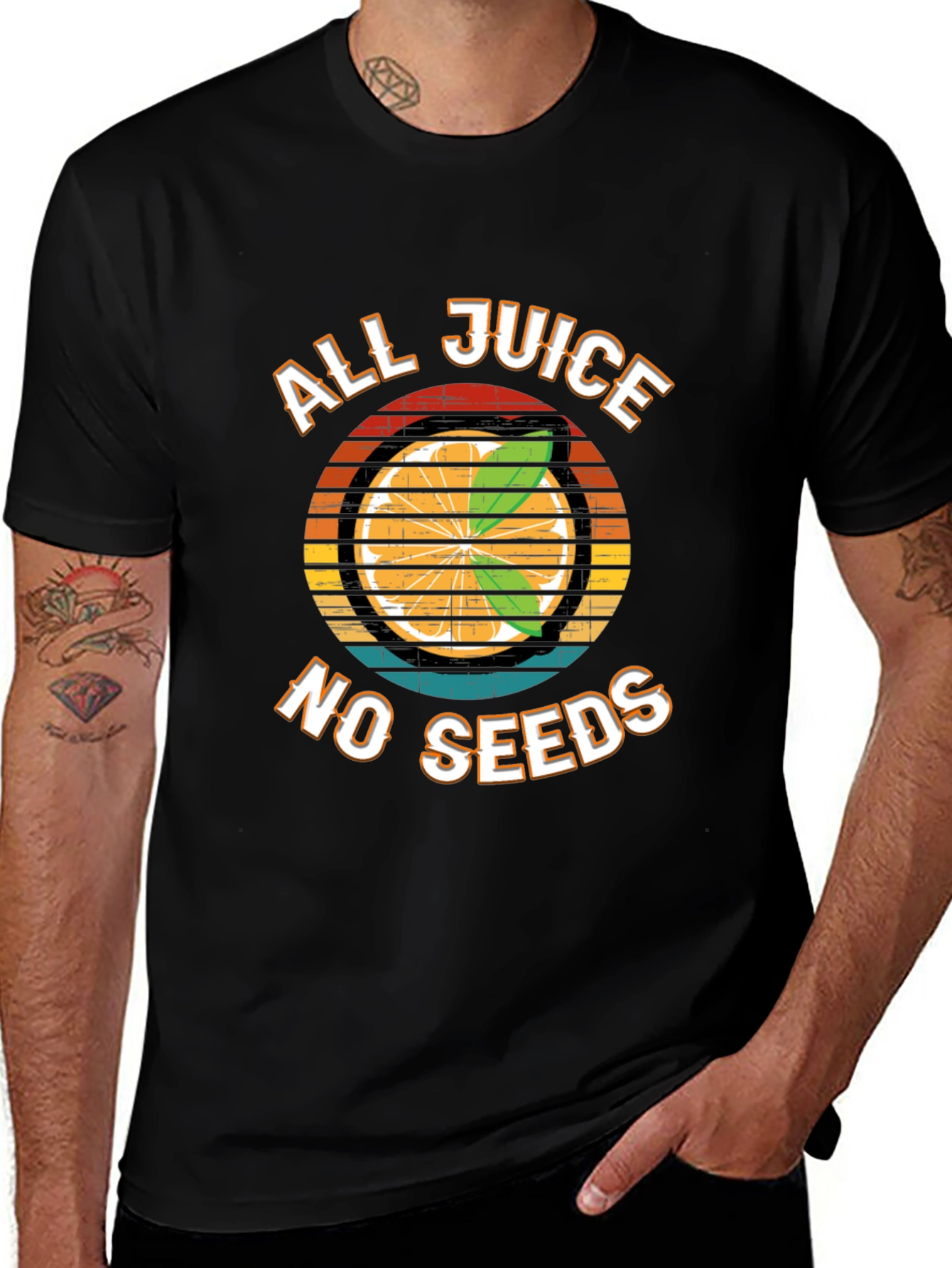 All Juice No Seeds Graphic T-Shirt