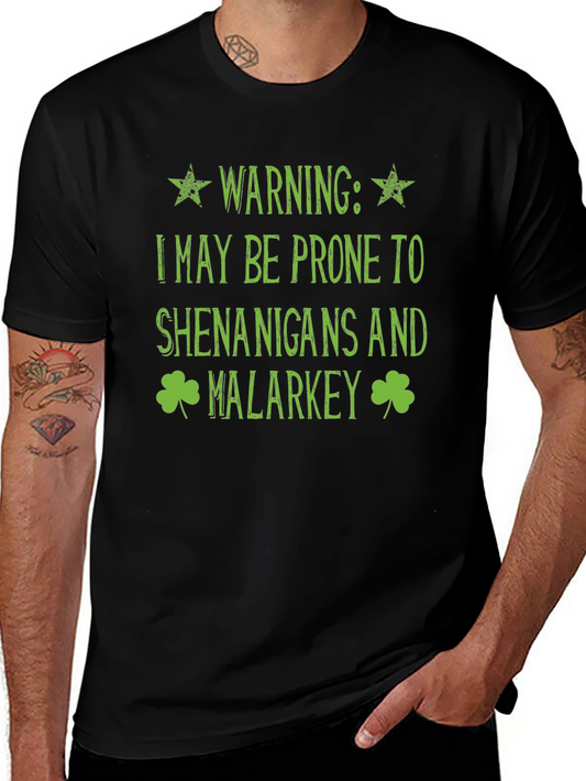 Shenanigans & Malarkey T-Shirt - St. Patricks Day