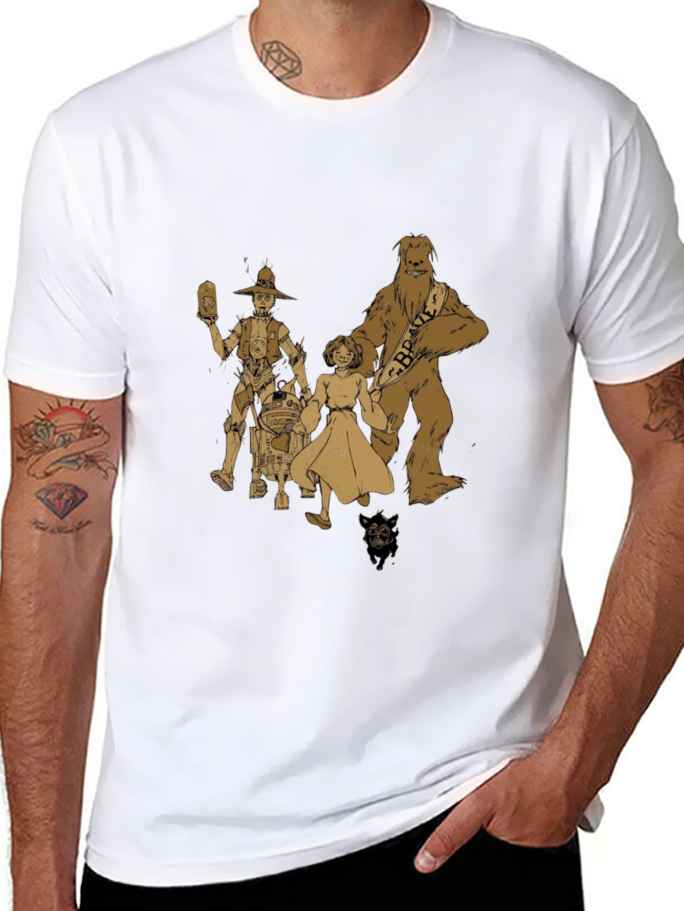 Star Wars Wizard of Oz Mashup T-Shirt