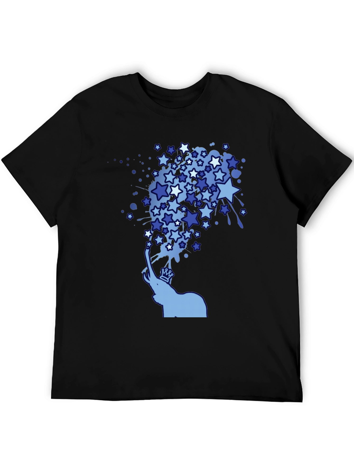 Elephant Starburst Tee - Unique Graphic Design