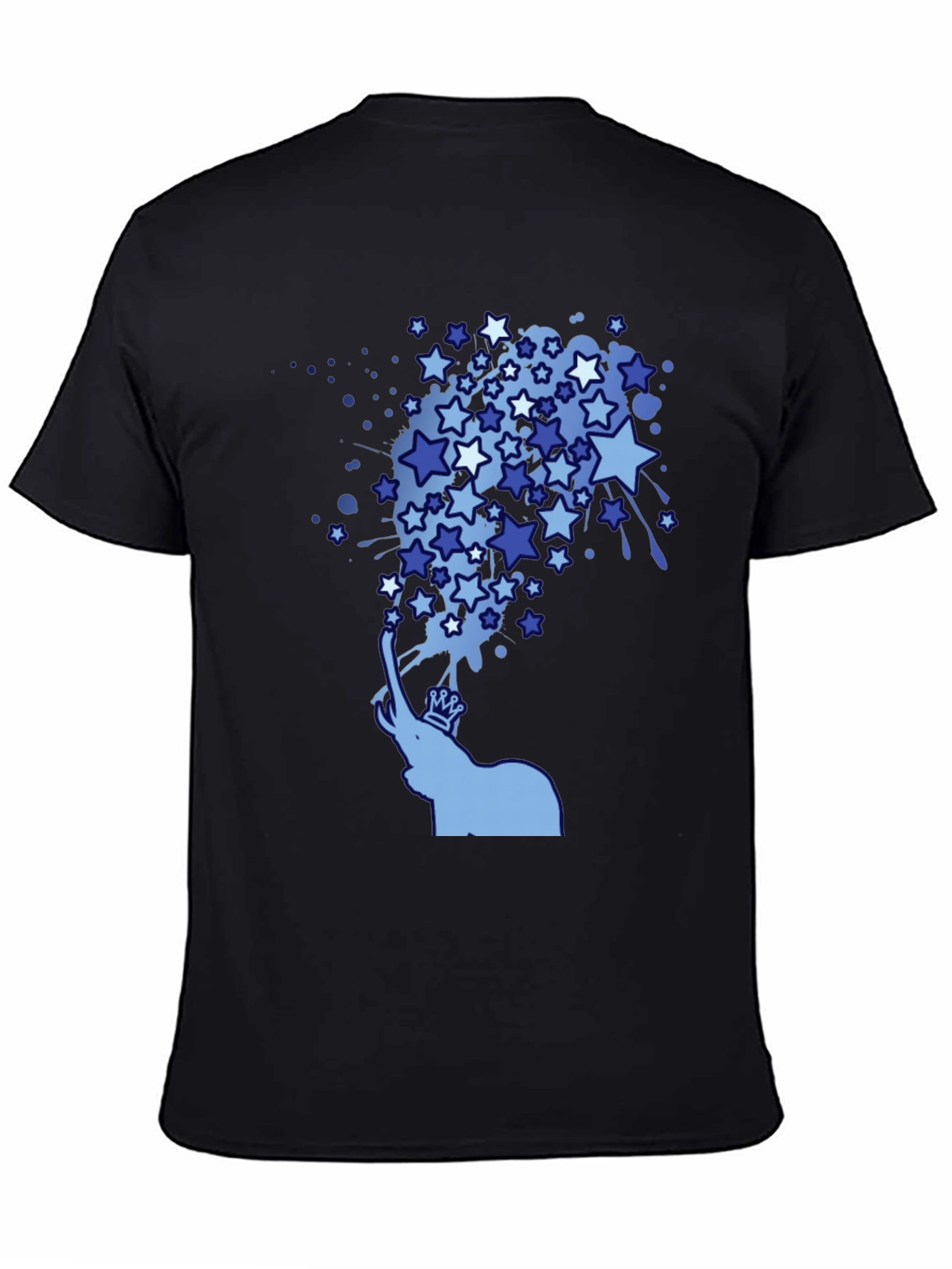 Elephant Starburst Tee - Unique Graphic Design