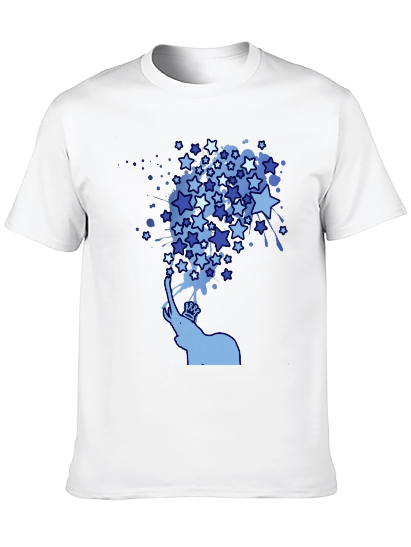 Elephant Starburst Tee - Unique Graphic Design