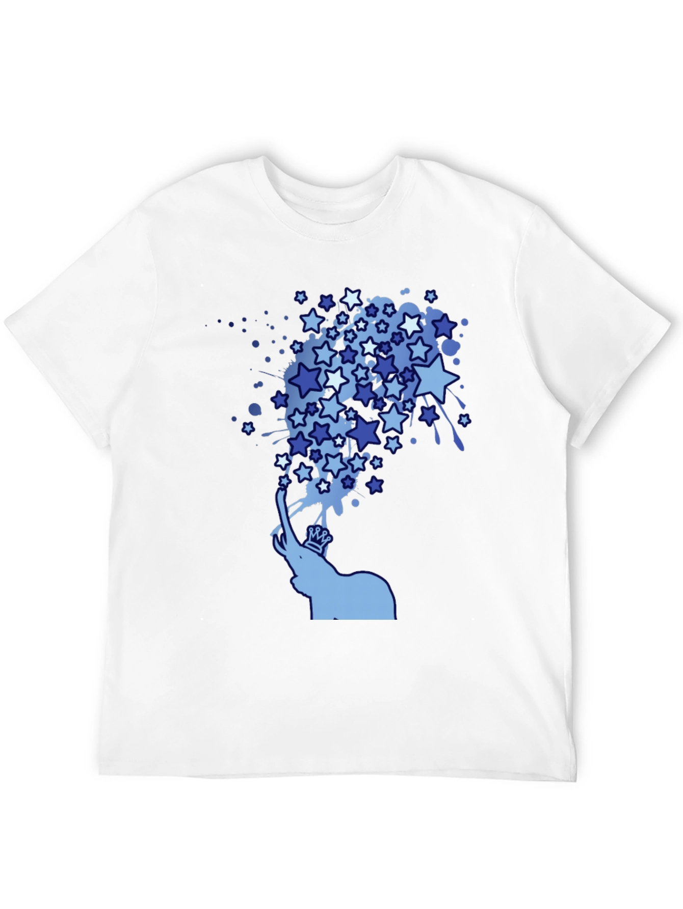 Elephant Starburst Tee - Unique Graphic Design