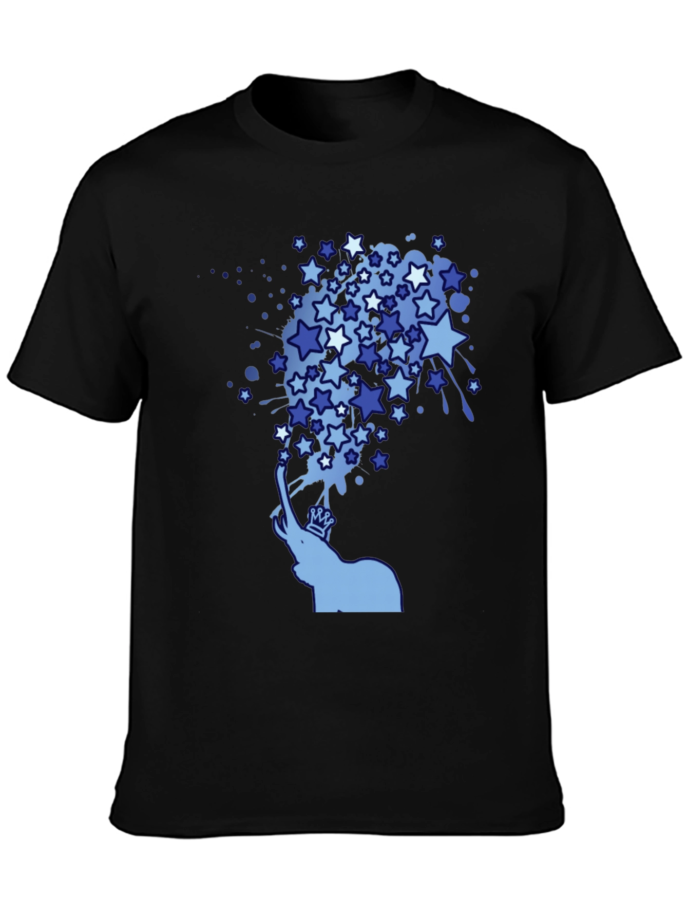 Elephant Starburst Tee - Unique Graphic Design