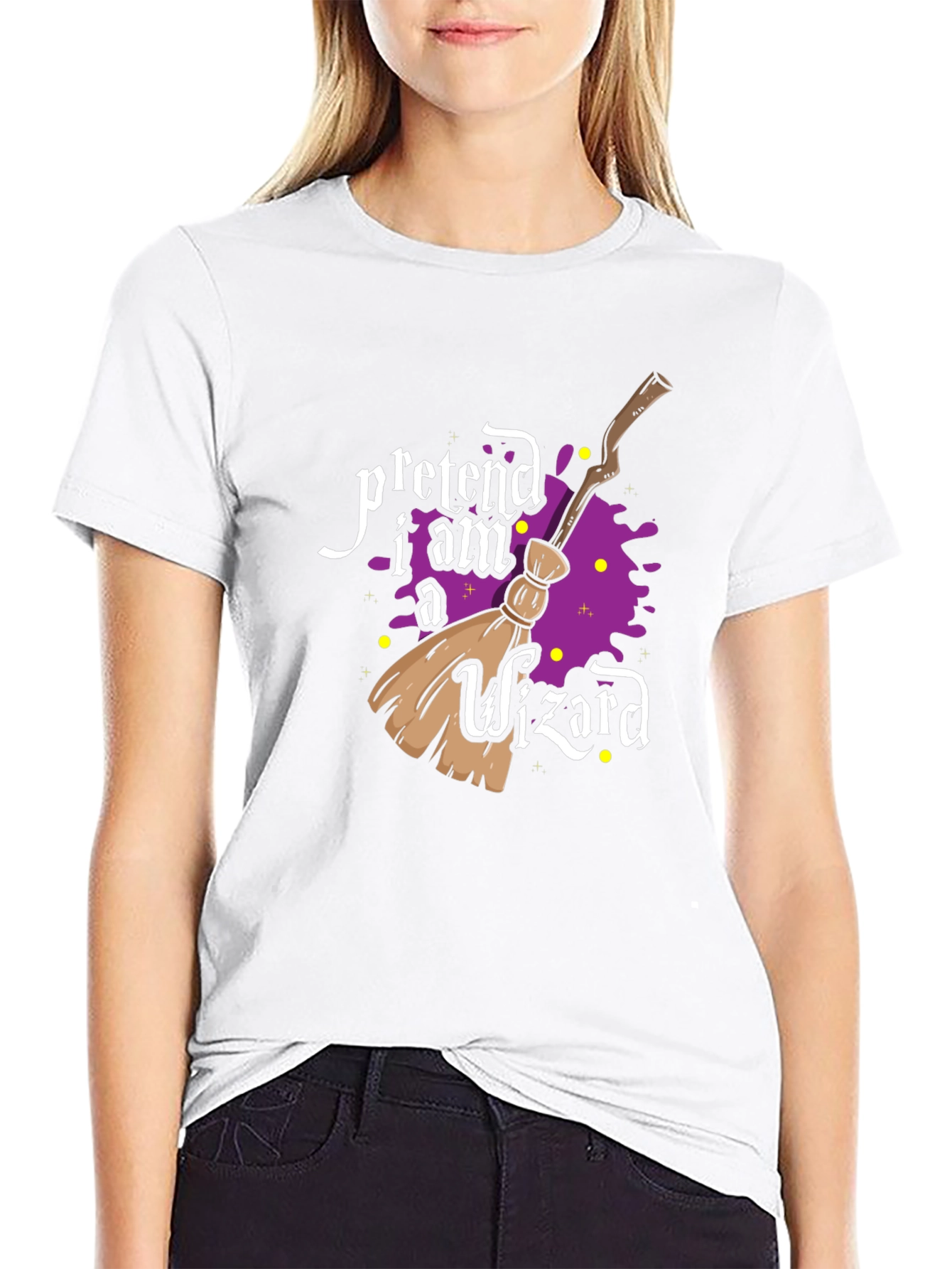 Pretend Im a Wizard Graphic Tee