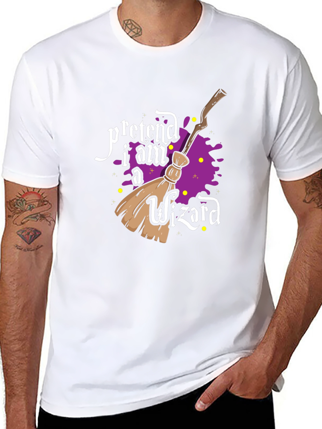 Pretend Im a Wizard Graphic Tee