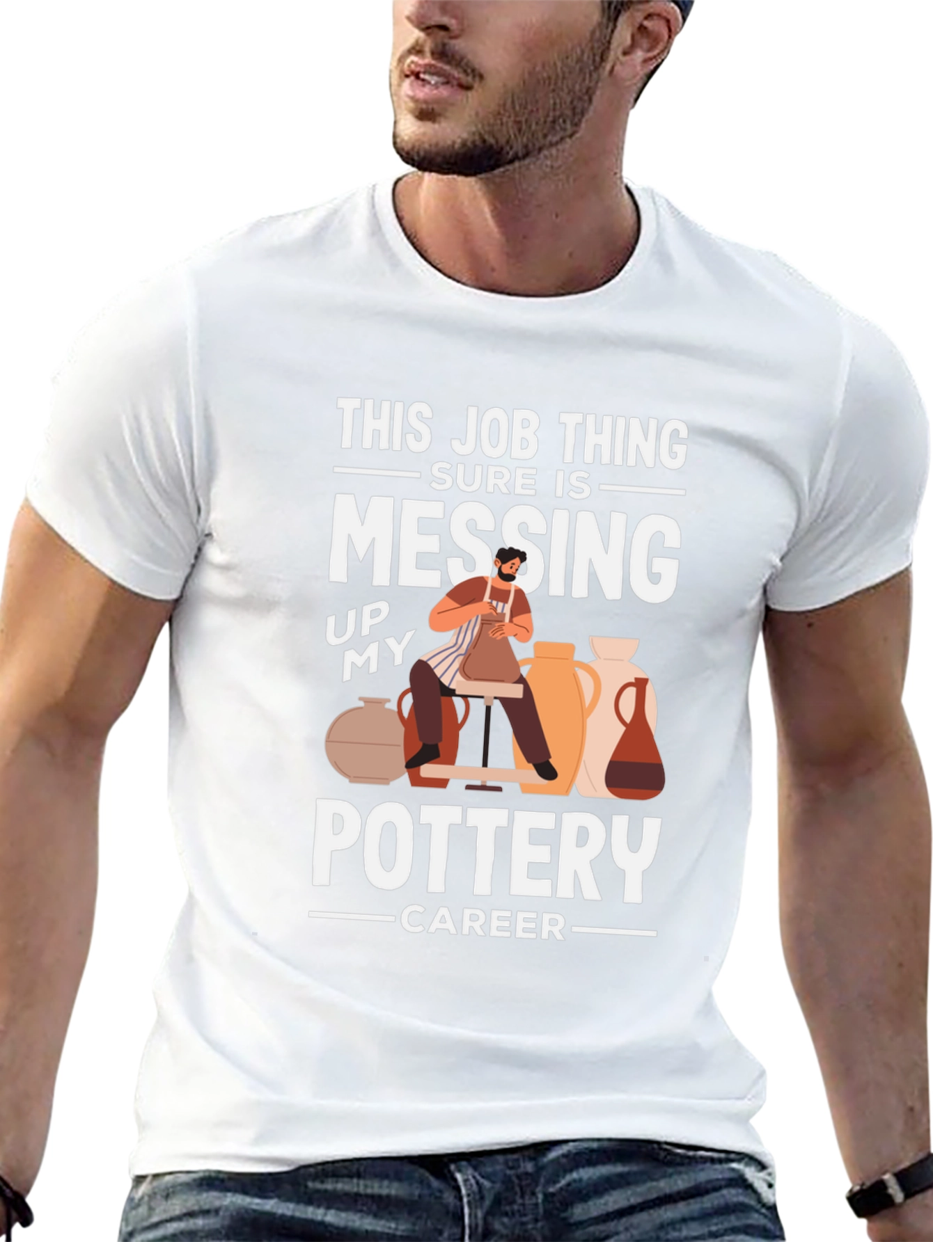 Funny Pottery Career T-Shirt