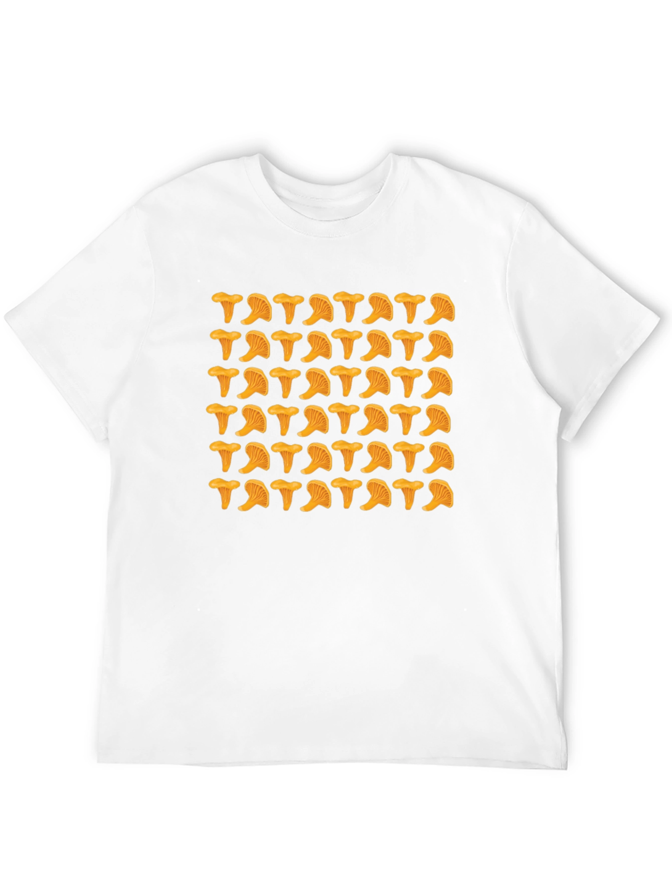 Mushroom Pattern T-Shirt - Fun Graphic Tee