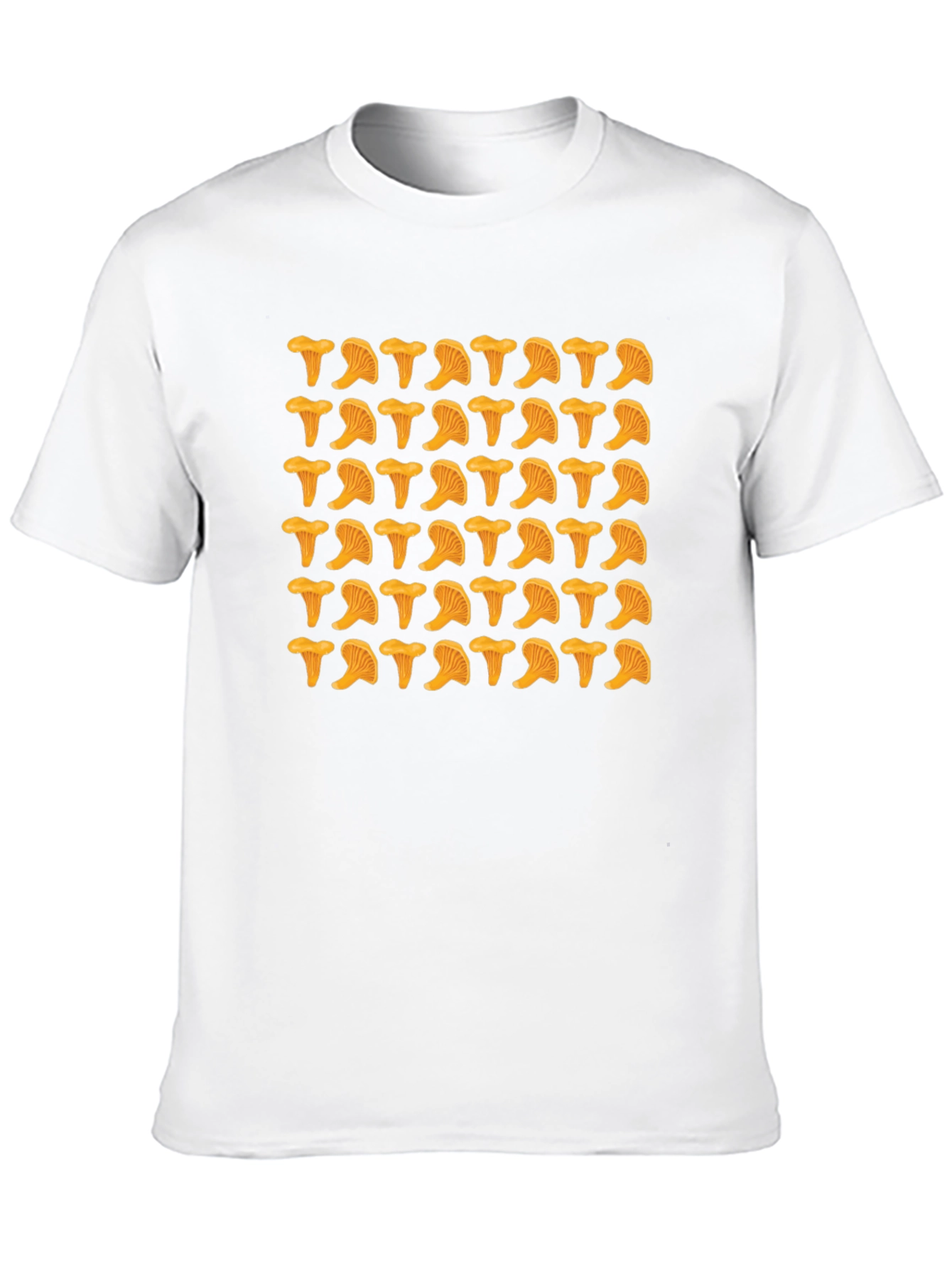 Mushroom Pattern T-Shirt - Fun Graphic Tee