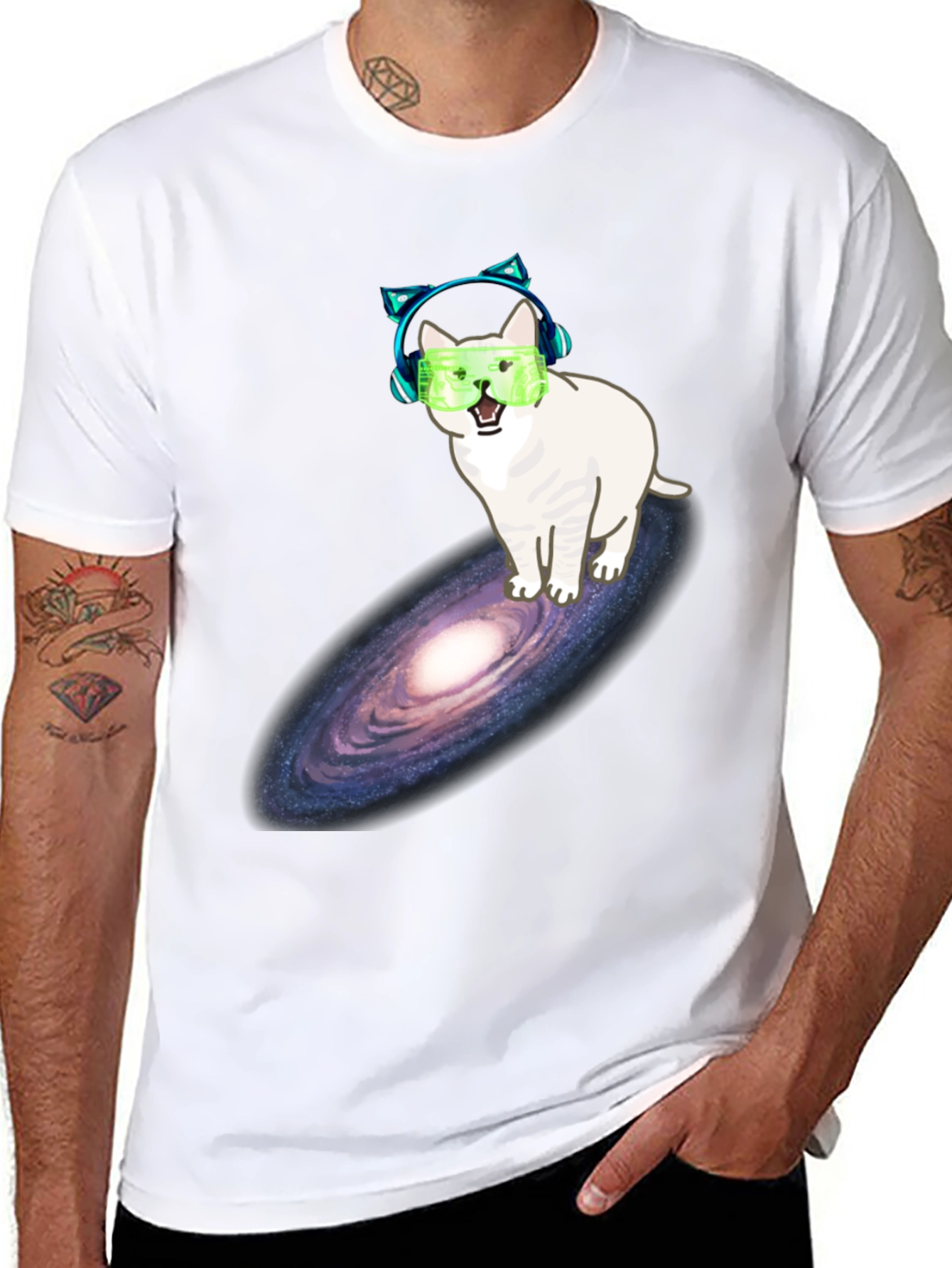 Galaxy Cat T-Shirt