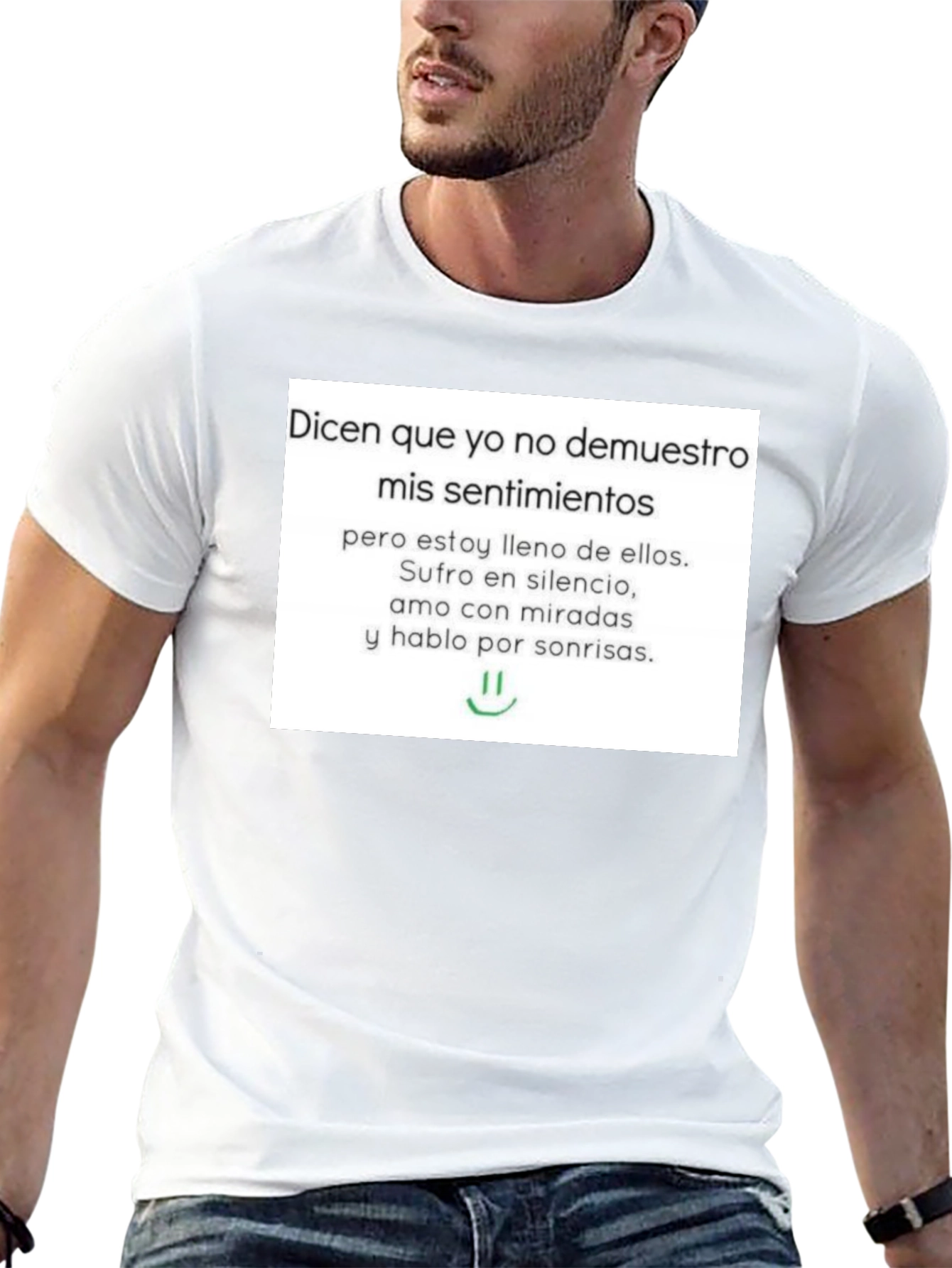 Emotional T-Shirt - Dices Que Yo No Demuestro