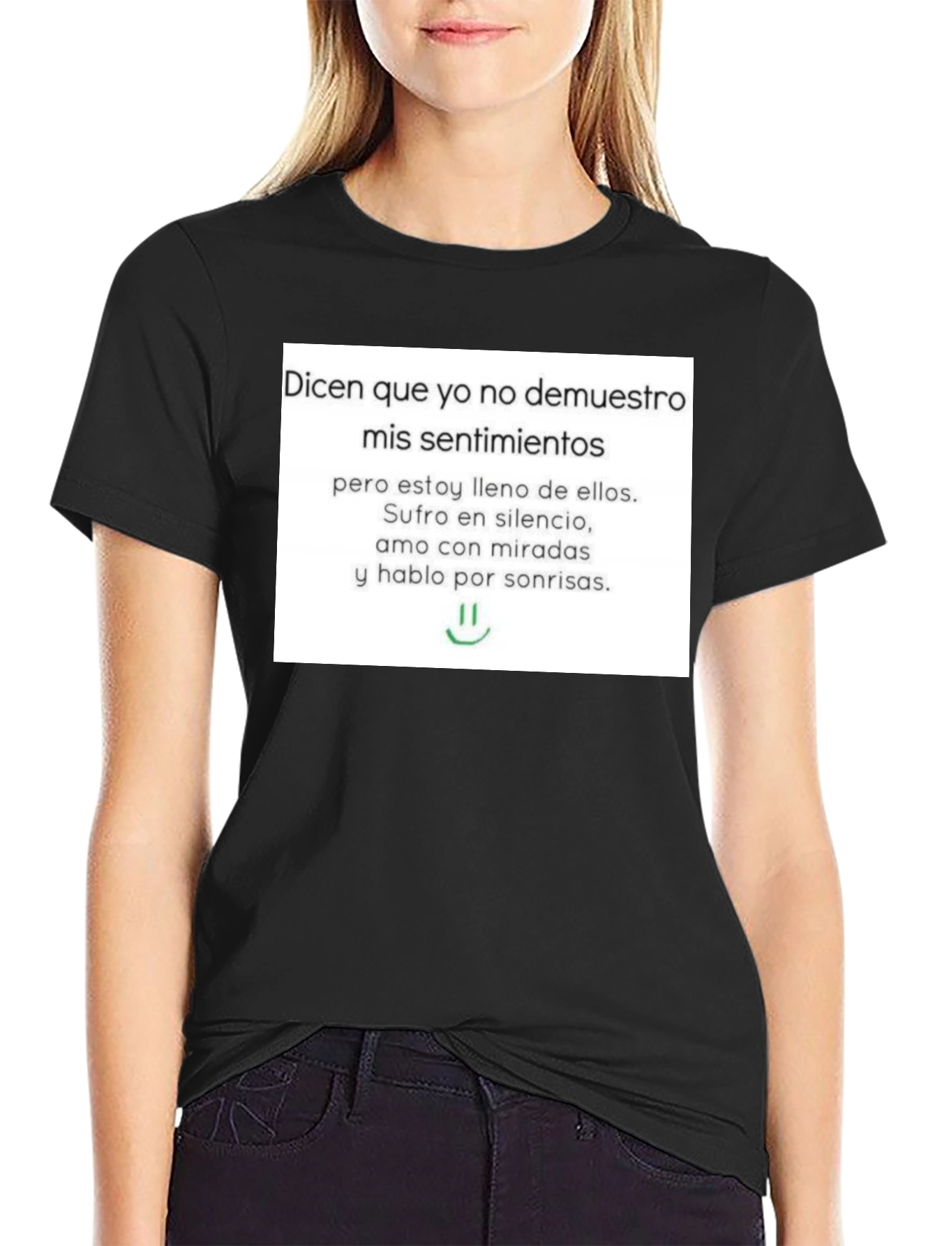 Emotional T-Shirt - Dices Que Yo No Demuestro