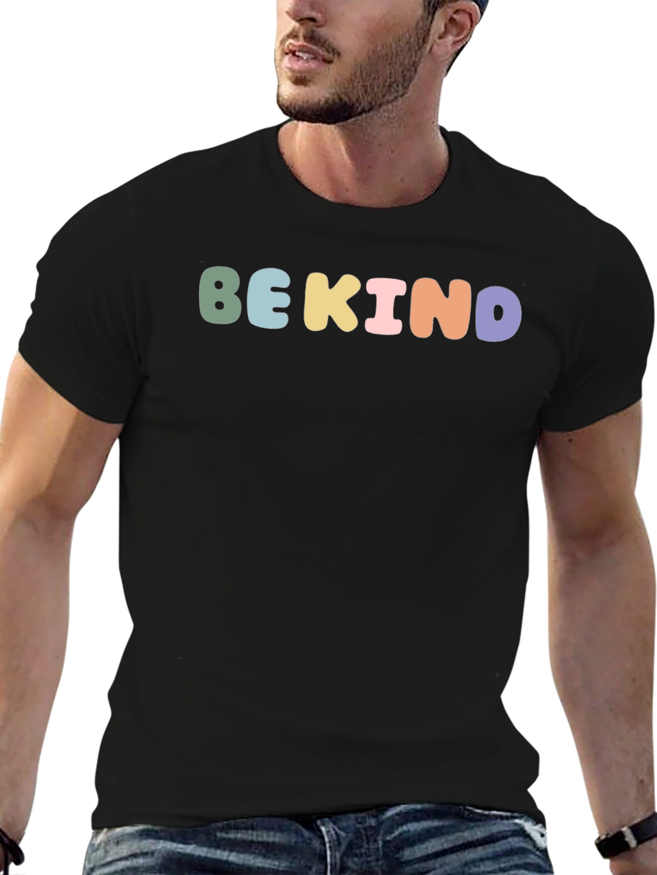 Be Kind T-Shirt - Short Sleeve Crew Neck