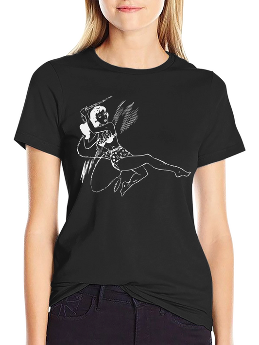 Vintage Jungle Girl Graphic T-Shirt