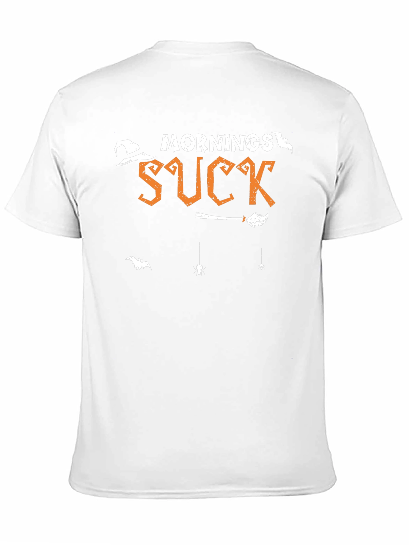 Mornings Suck Halloween T-Shirt