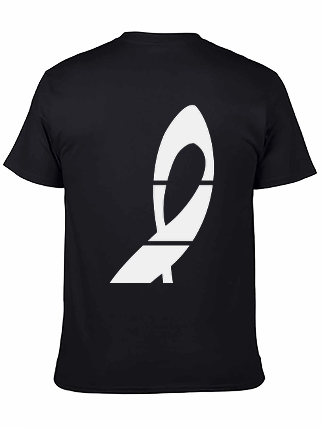 Modern Graphic Black T-Shirt