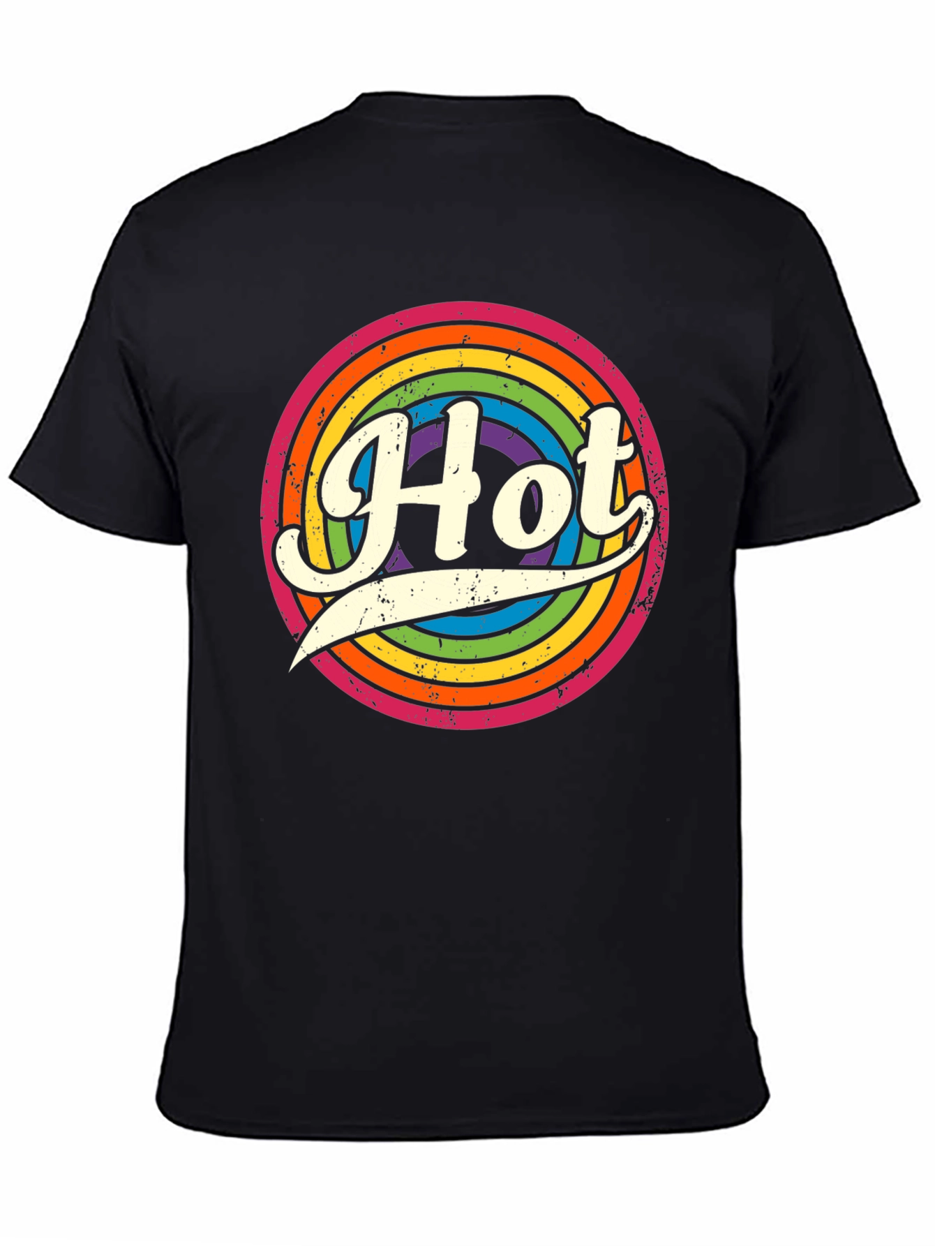 Retro Rainbow Hot T-Shirt