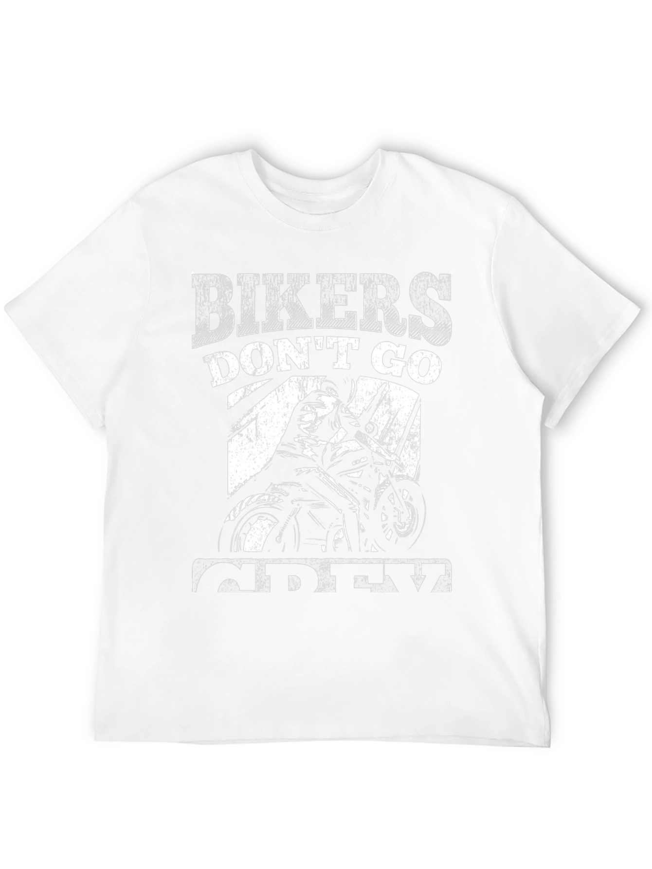 Bikers Dont Go Grey T-Shirt