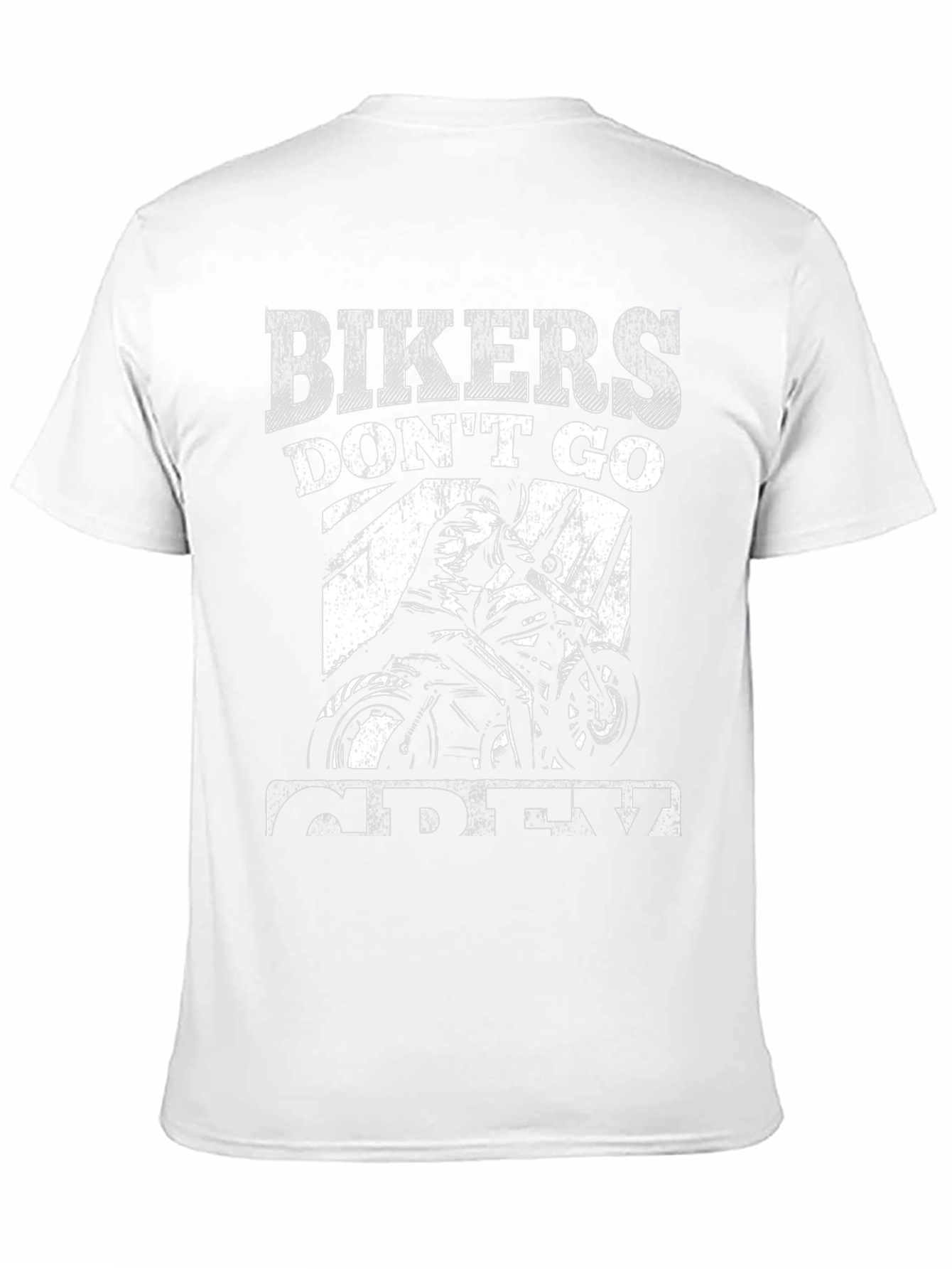 Bikers Dont Go Grey T-Shirt