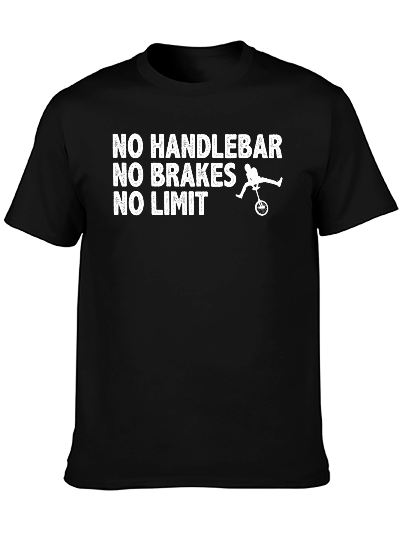 No Handlebar No Brakes No Limit Graphic Tee