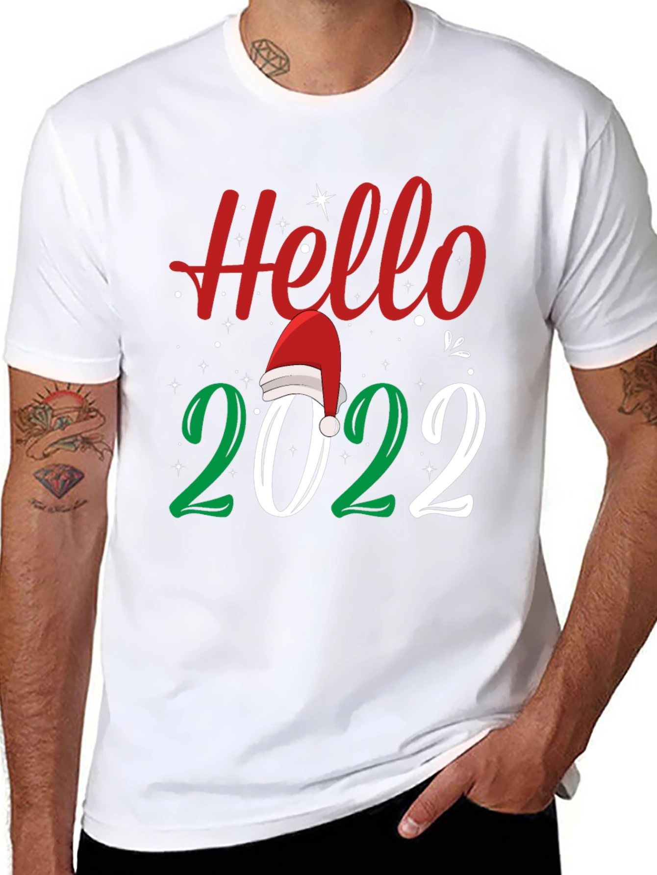 Hello 2022 New Year T-Shirt