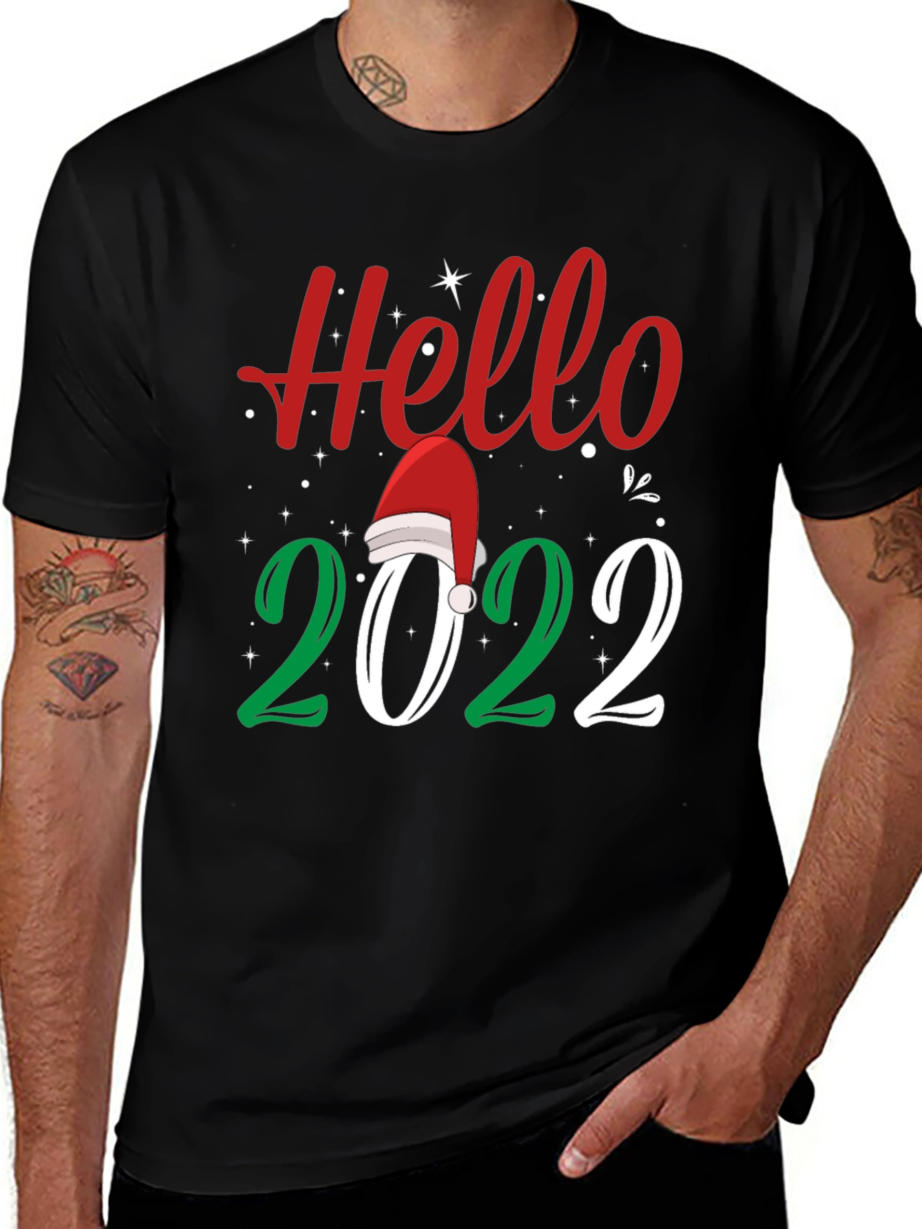 Hello 2022 New Year T-Shirt