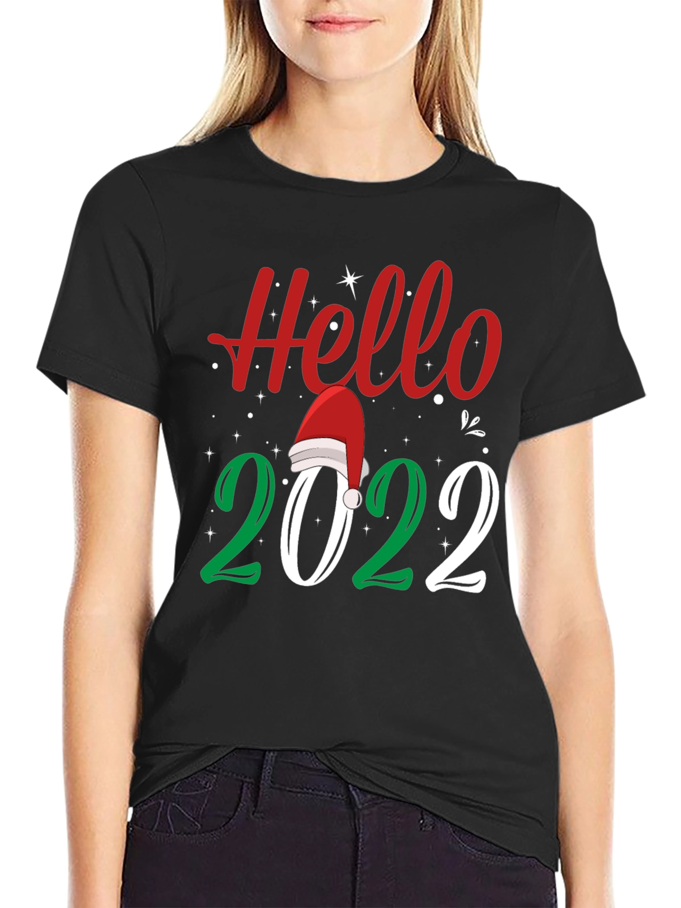Hello 2022 New Year T-Shirt