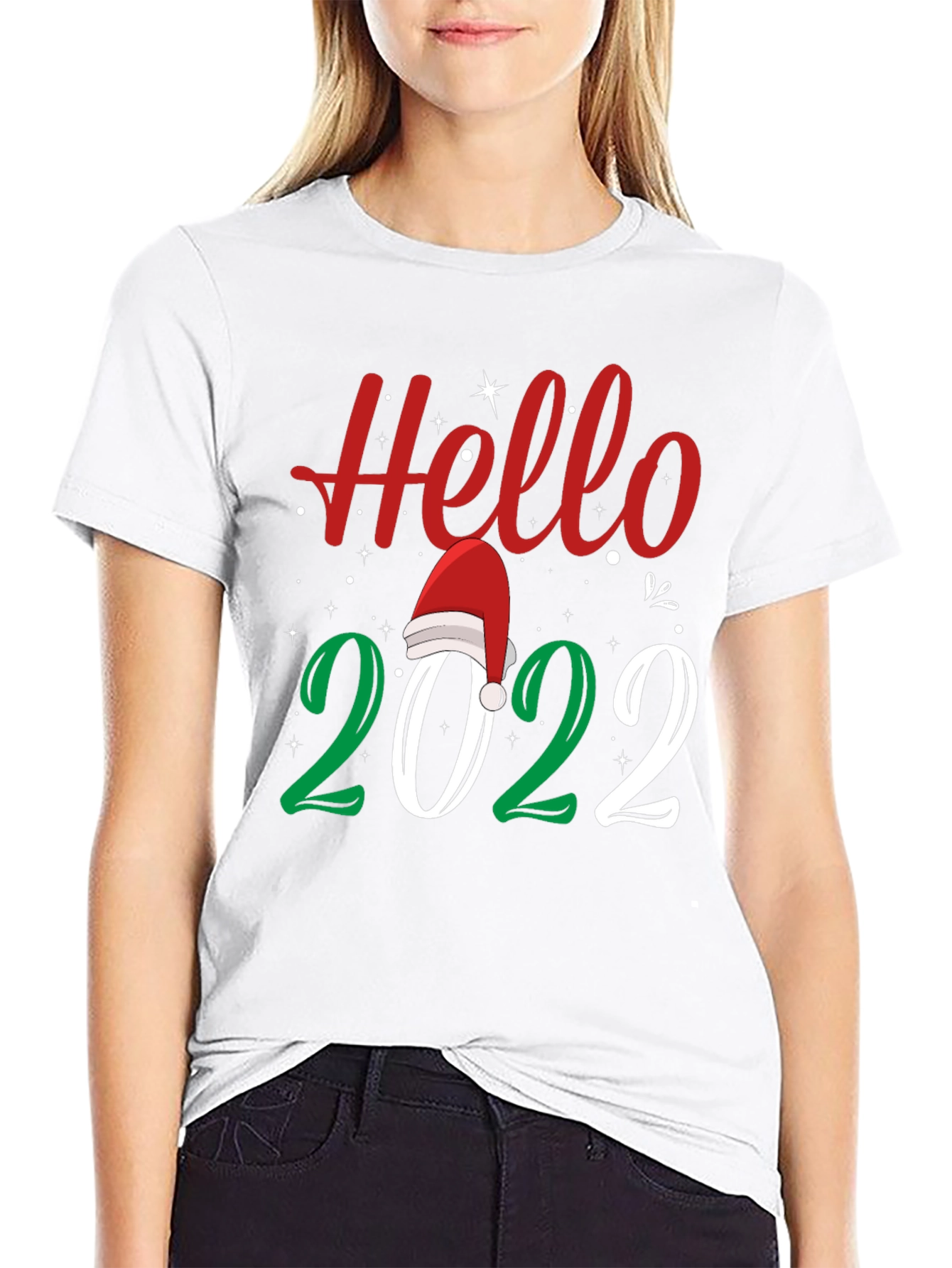 Hello 2022 New Year T-Shirt