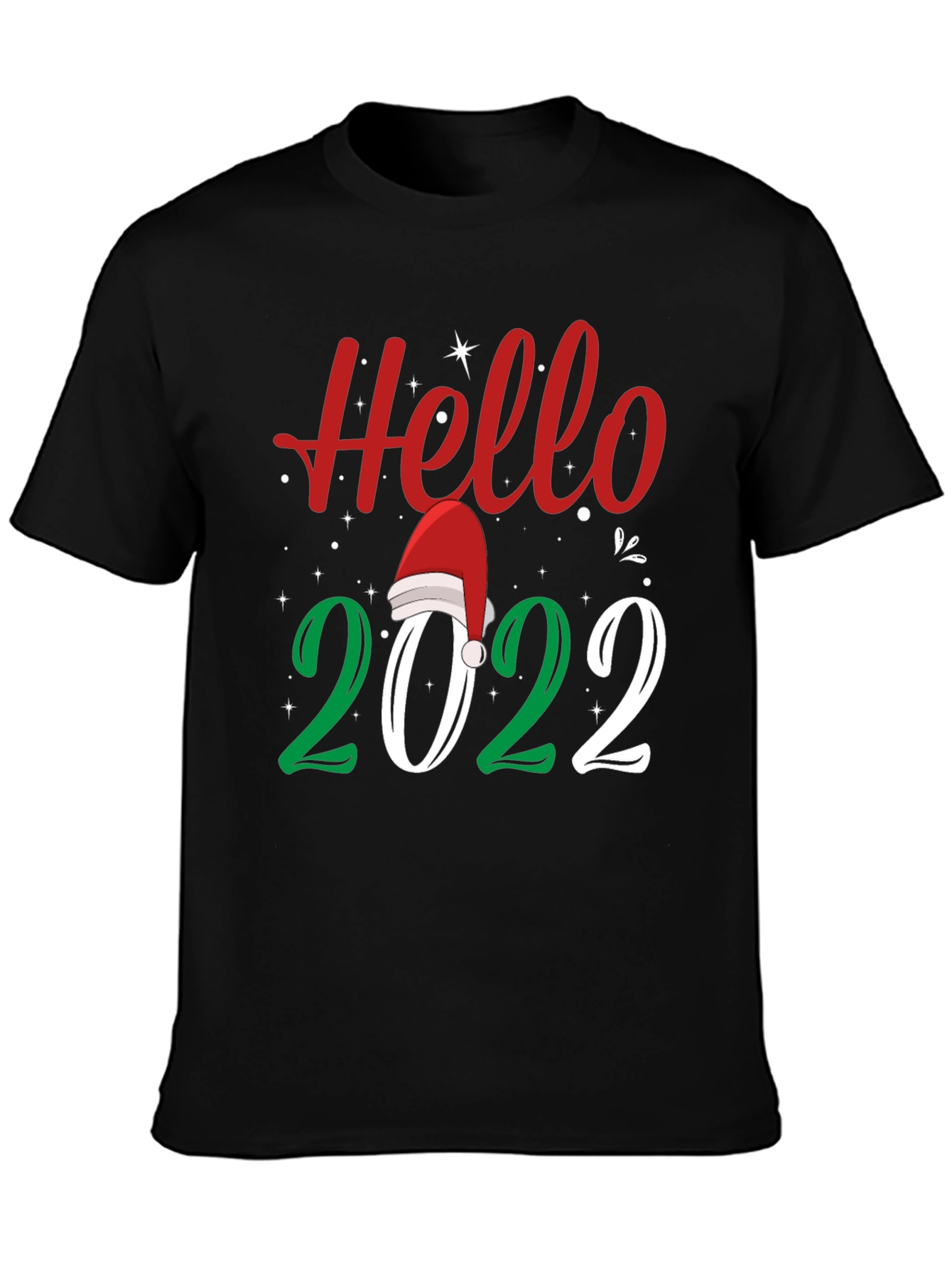 Hello 2022 New Year T-Shirt