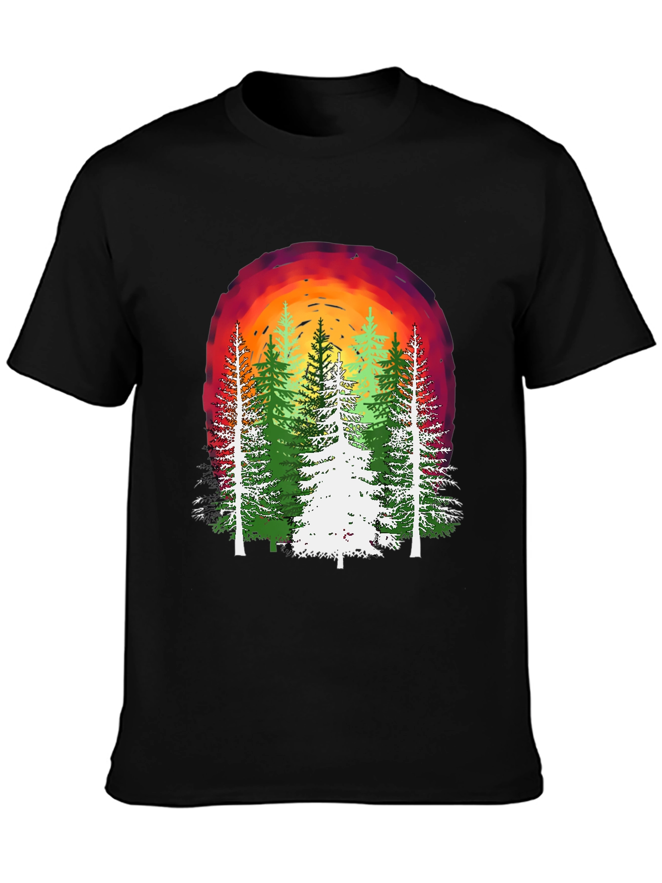 Nature Sunset Graphic T-Shirt