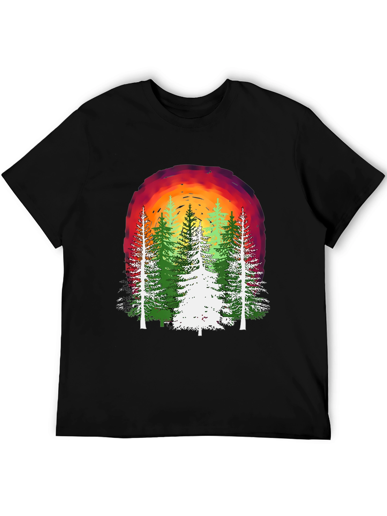 Nature Sunset Graphic T-Shirt