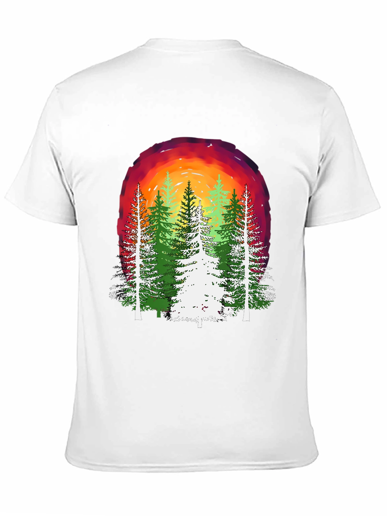 Nature Sunset Graphic T-Shirt
