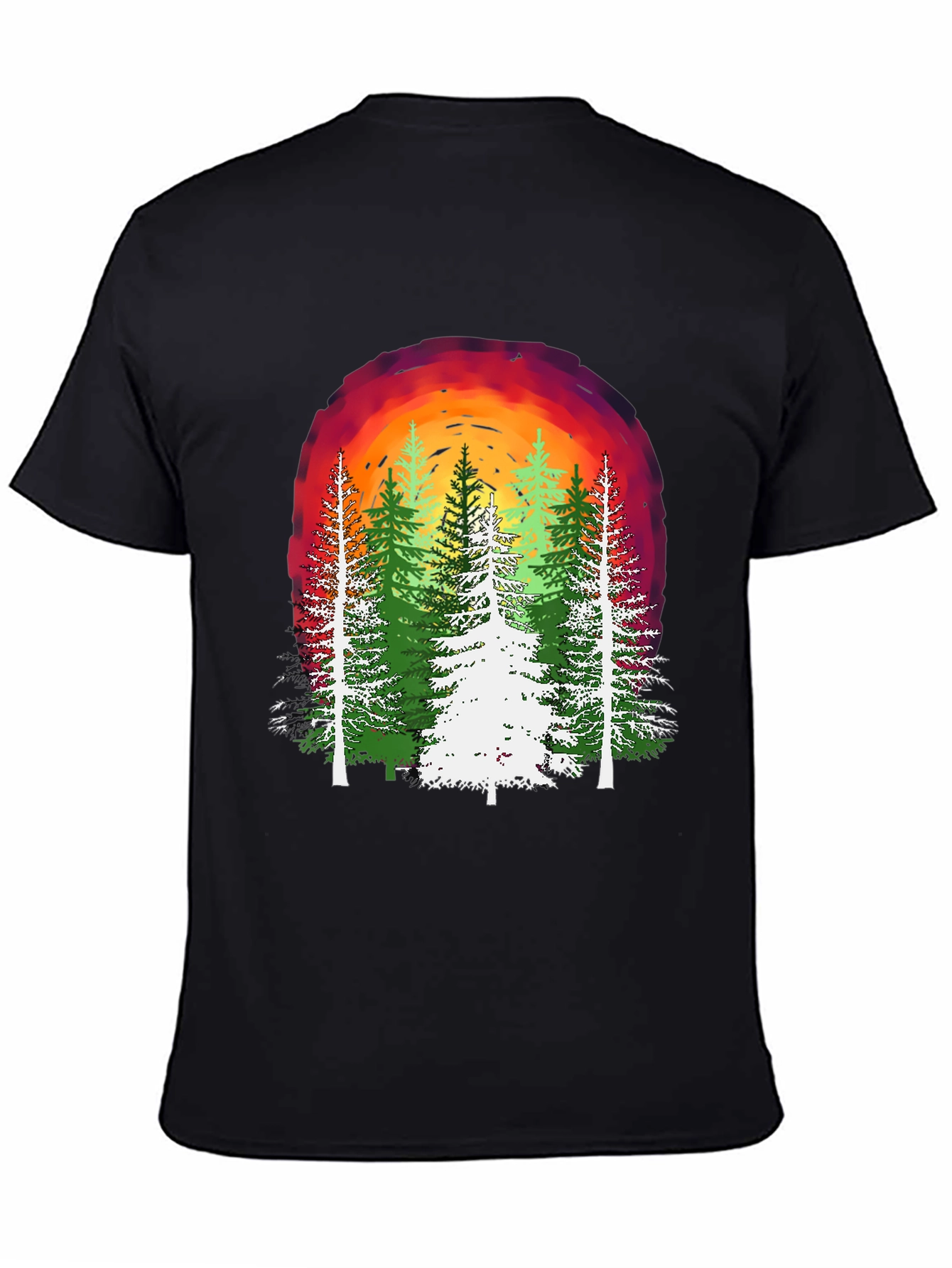 Nature Sunset Graphic T-Shirt