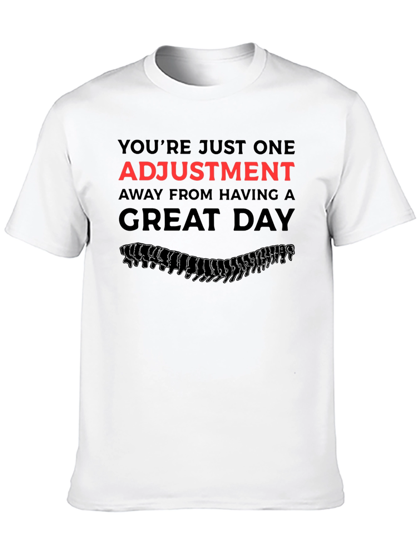 Chiropractor Adjustment Black T-Shirt
