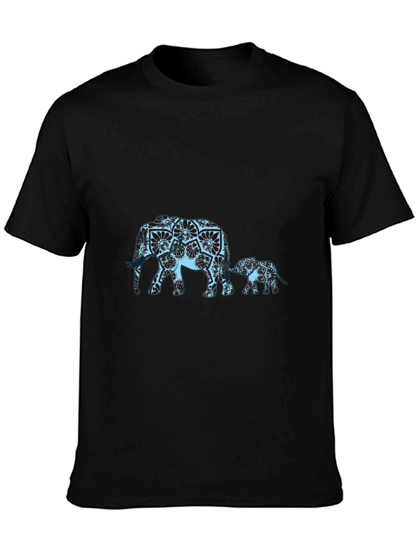 Elephant Mandala Graphic Tee