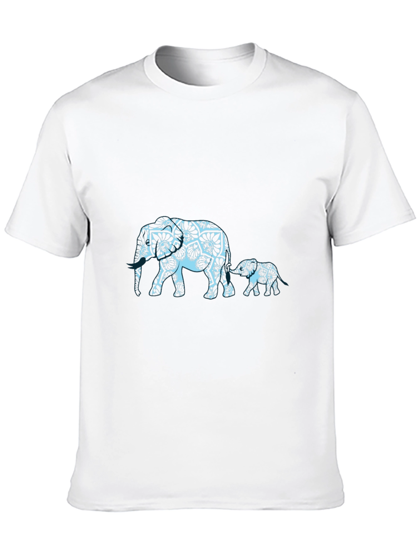 Elephant Mandala Graphic Tee