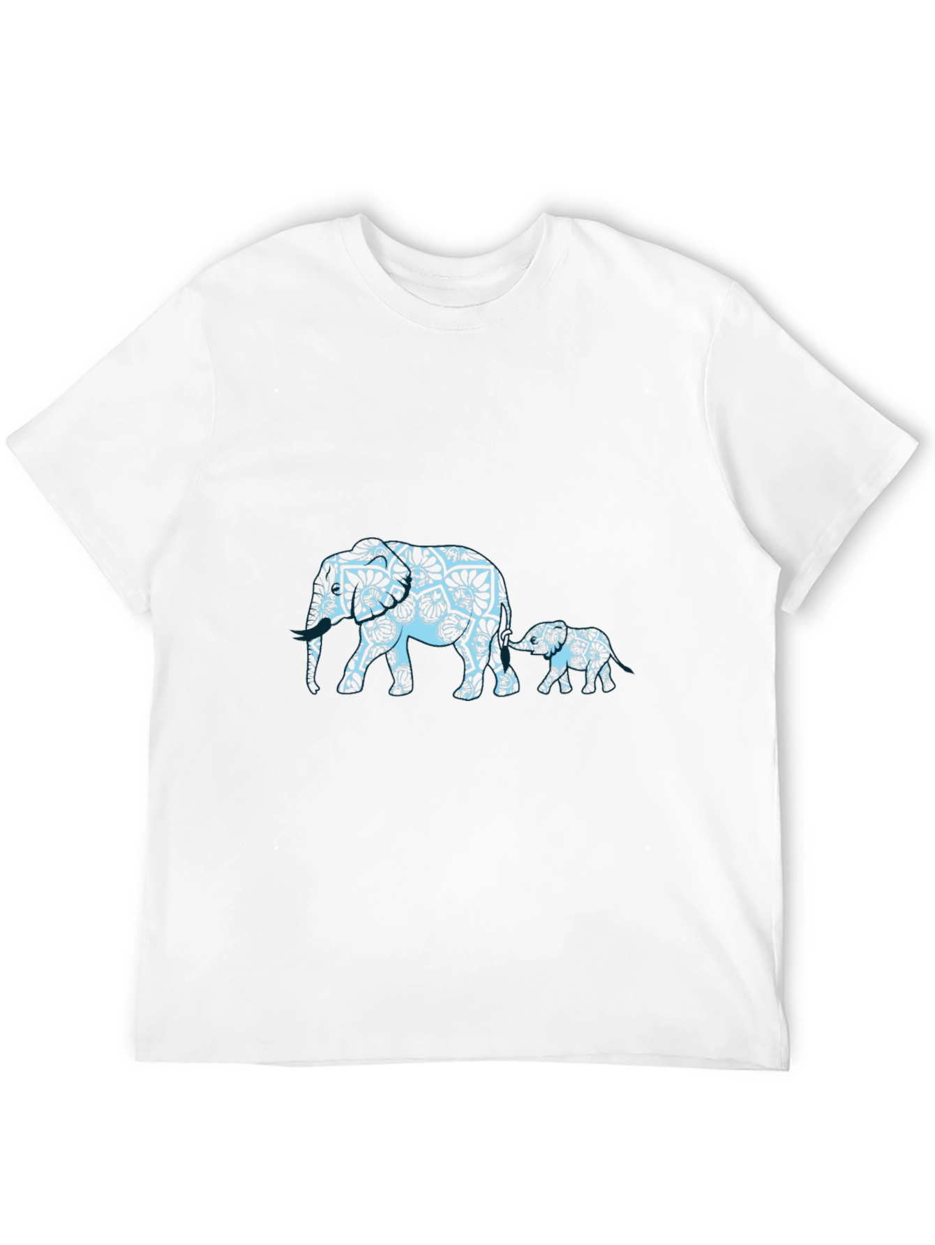 Elephant Mandala Graphic Tee