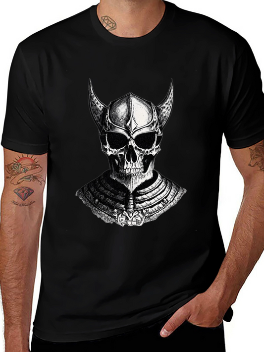 Skull Warrior Graphic T-Shirt